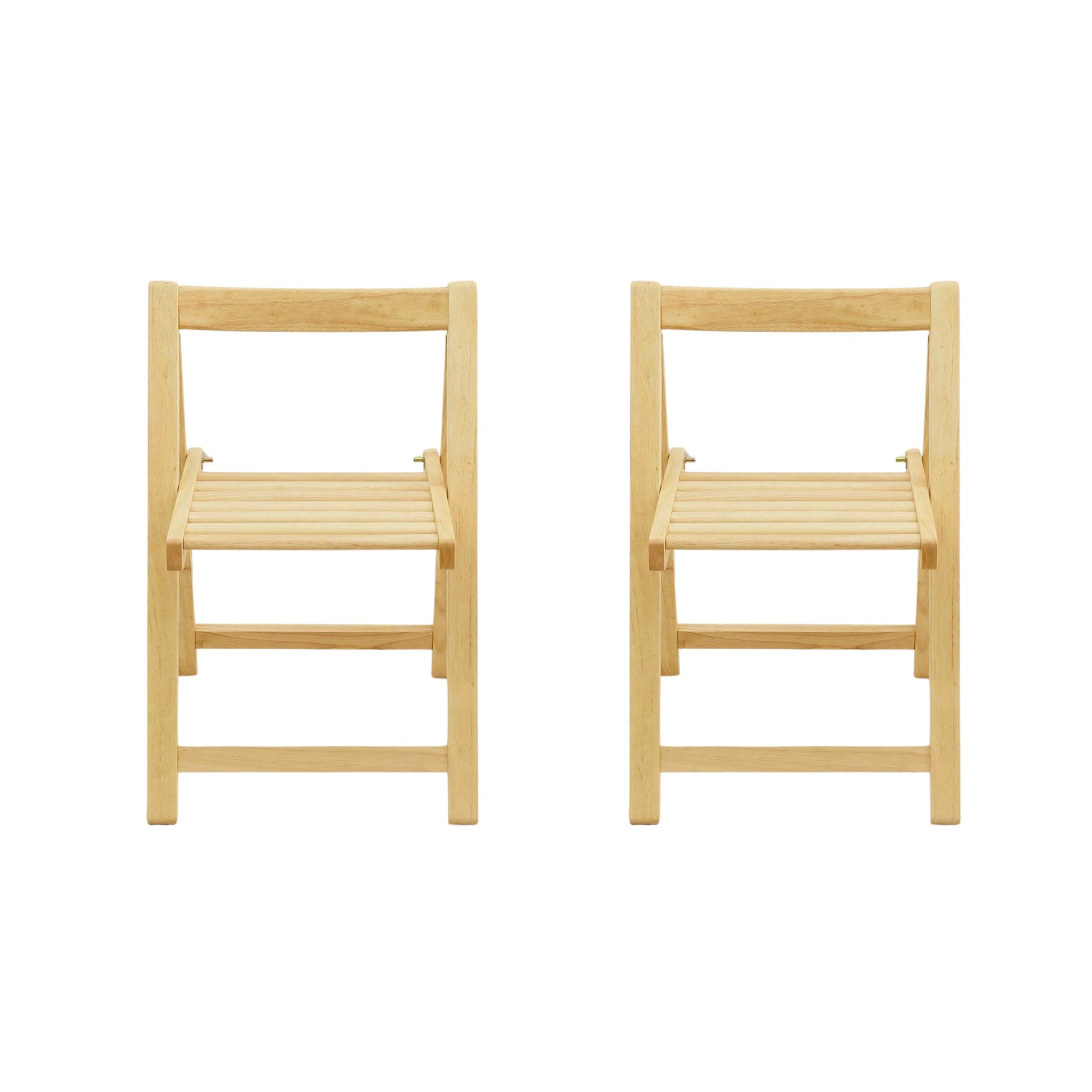 Loft Nordic Dining Chair, Natural Wood, Set of 2