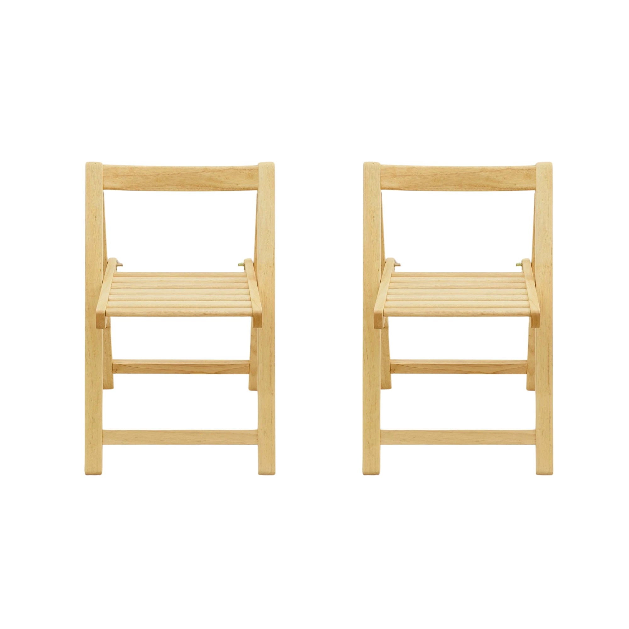 Loft Nordic Dining Chair, Natural Wood, Set of 2