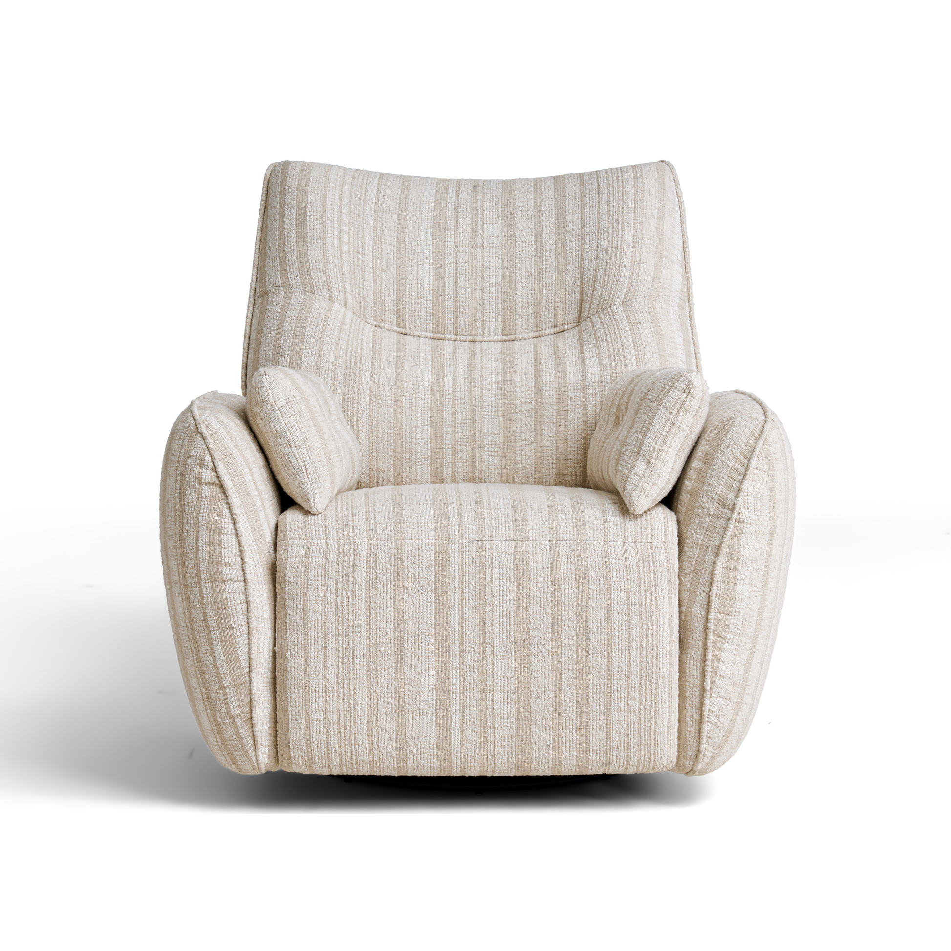 Linspire Nest Recliner Chair, Fabric, Beige & White