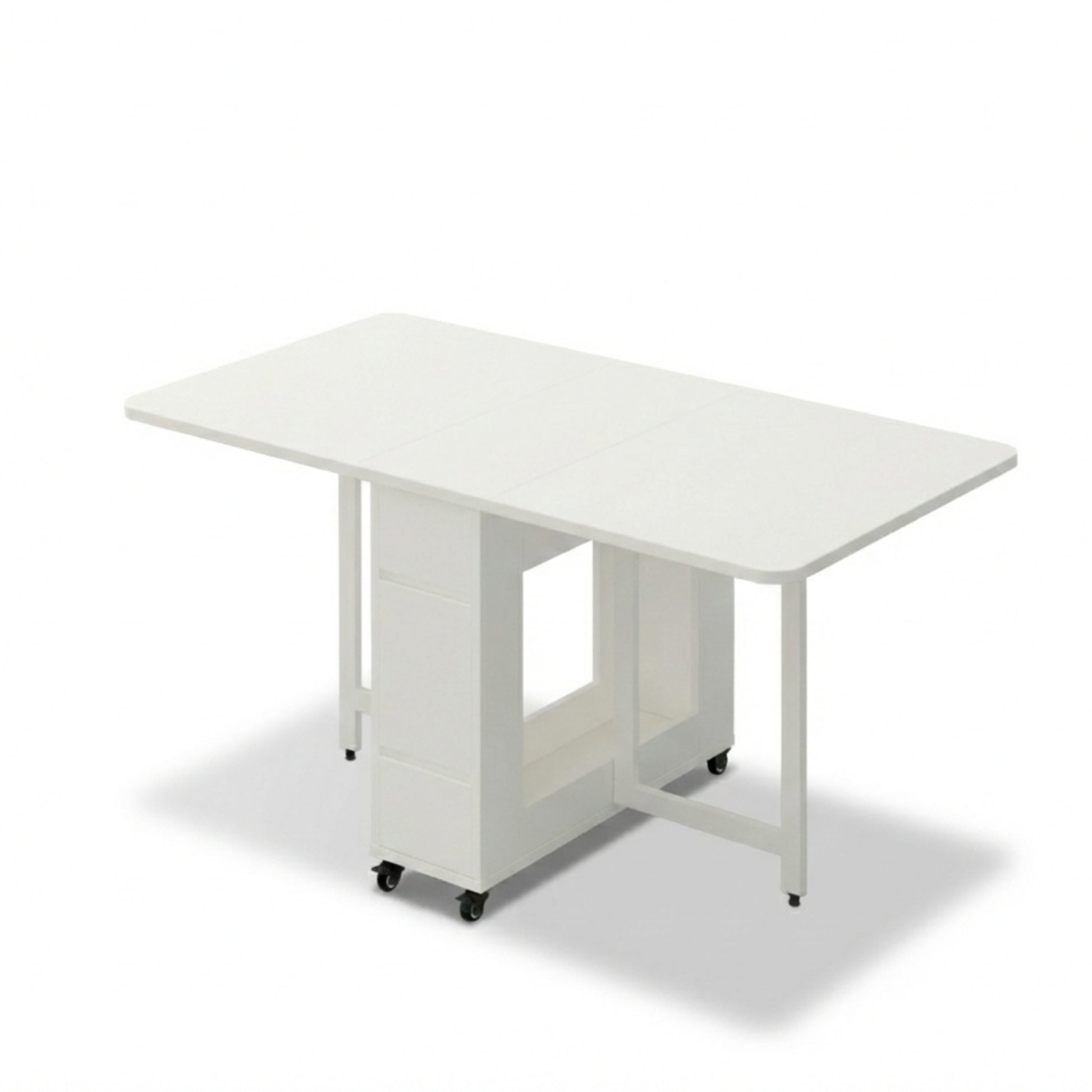 Loft Nordic Gateleg Table, White