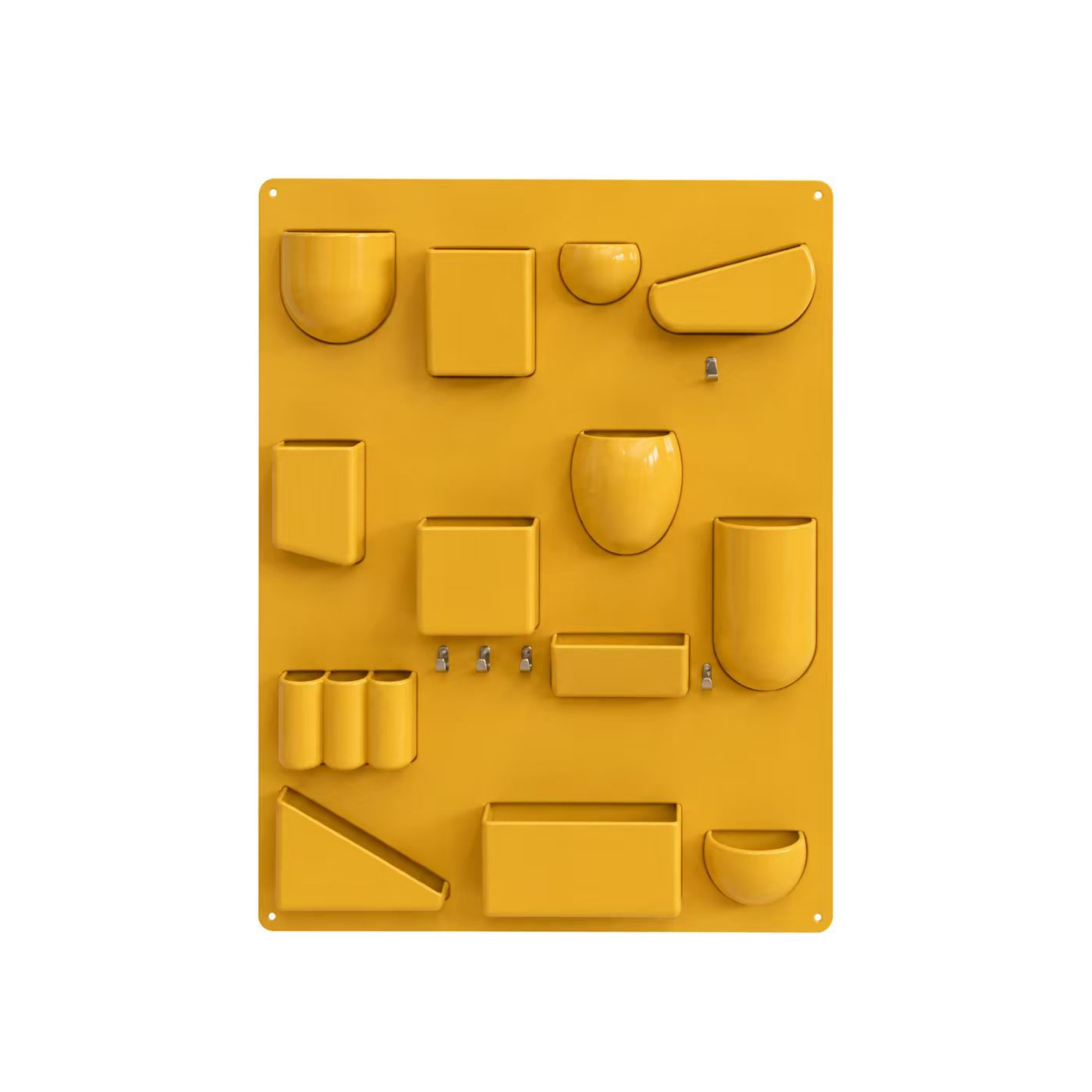 MODE Pico Wall-mounted Pegboard, Yellow