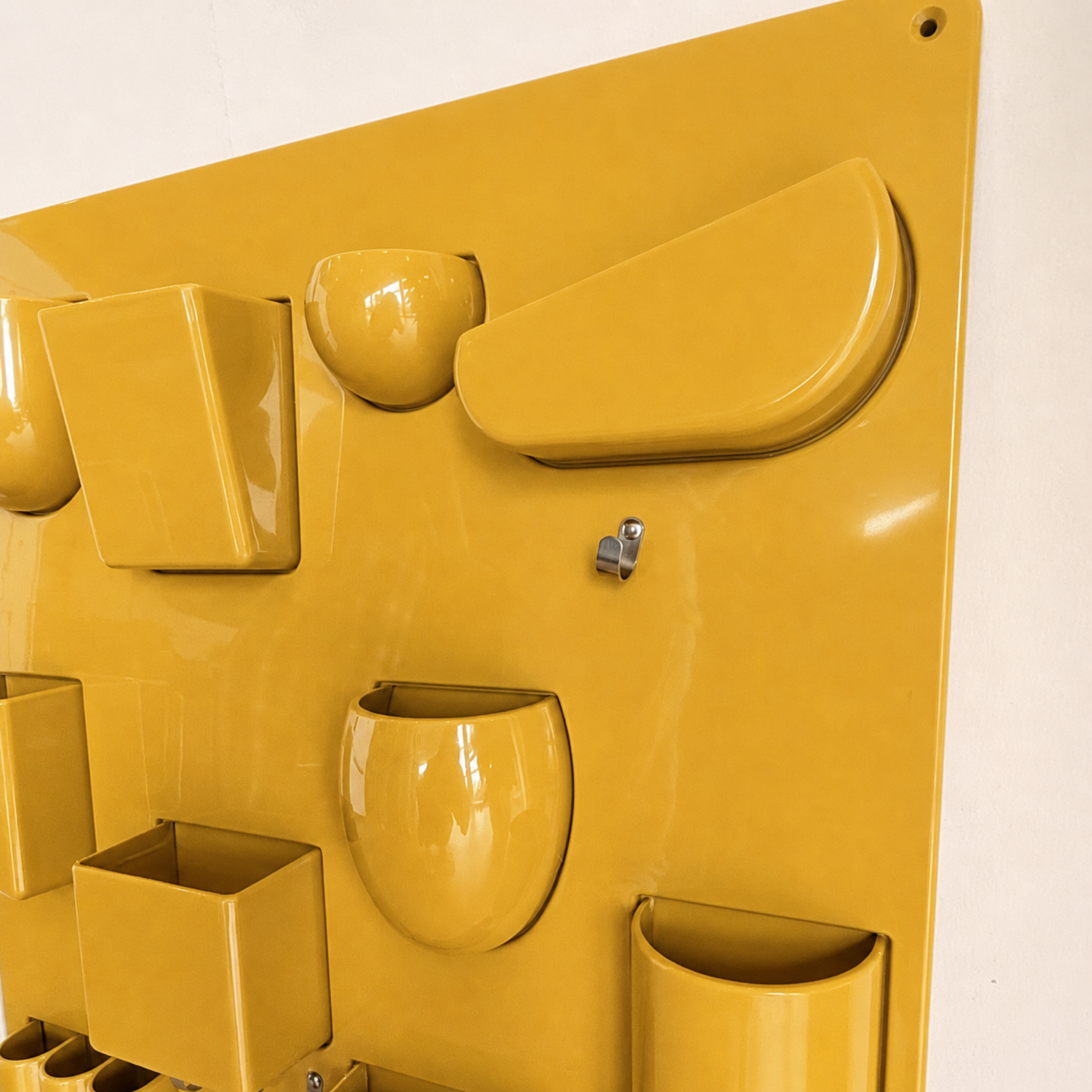 MODE Pico Wall-mounted Pegboard, Yellow