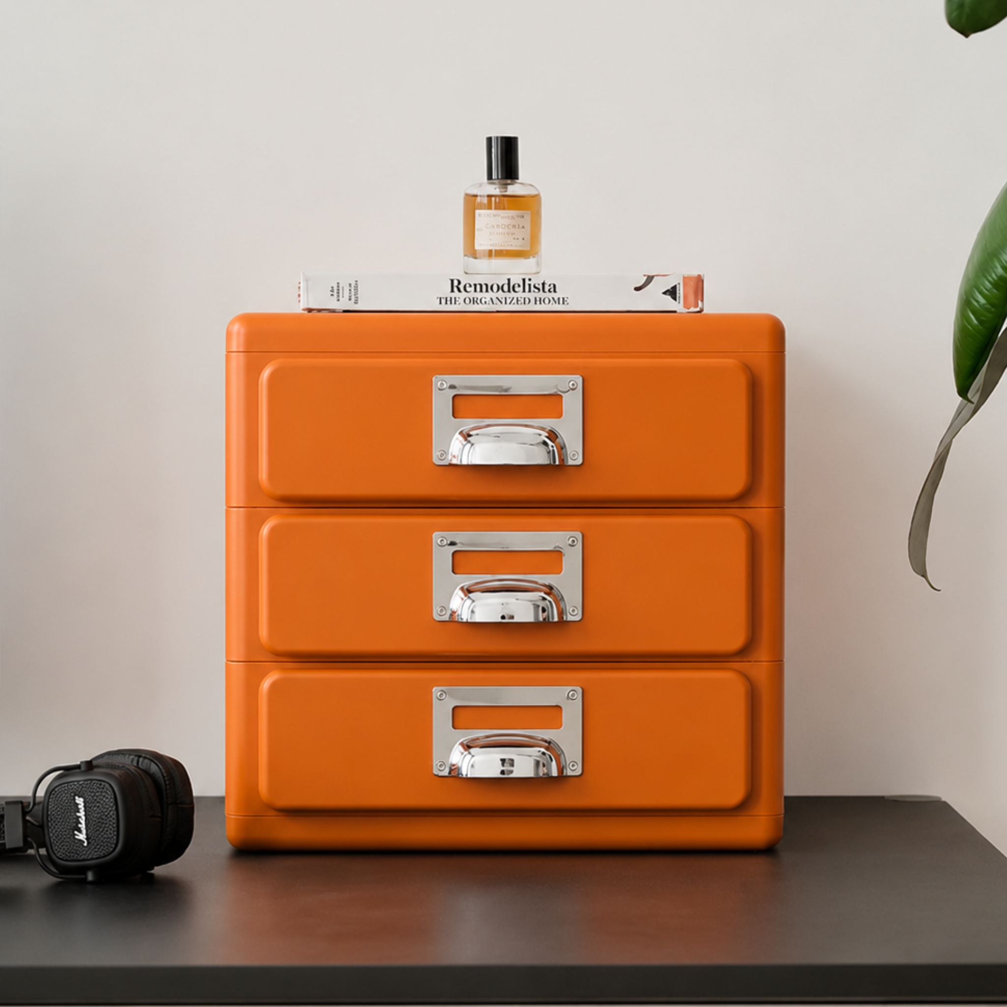 MODE Cubo Desktop Storage Drawer Unit, Orange