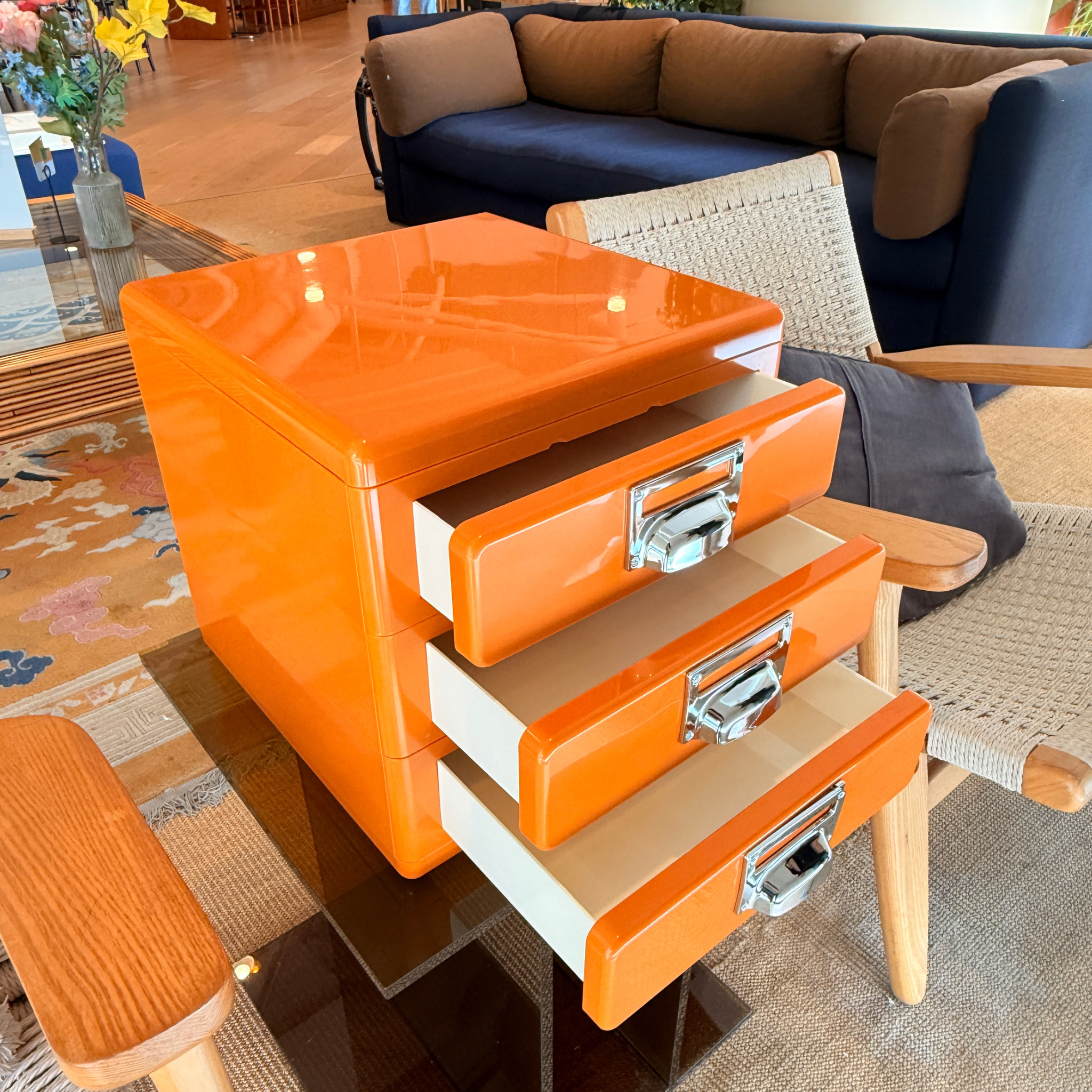 MODE Cubo Desktop Storage Drawer Unit, Orange