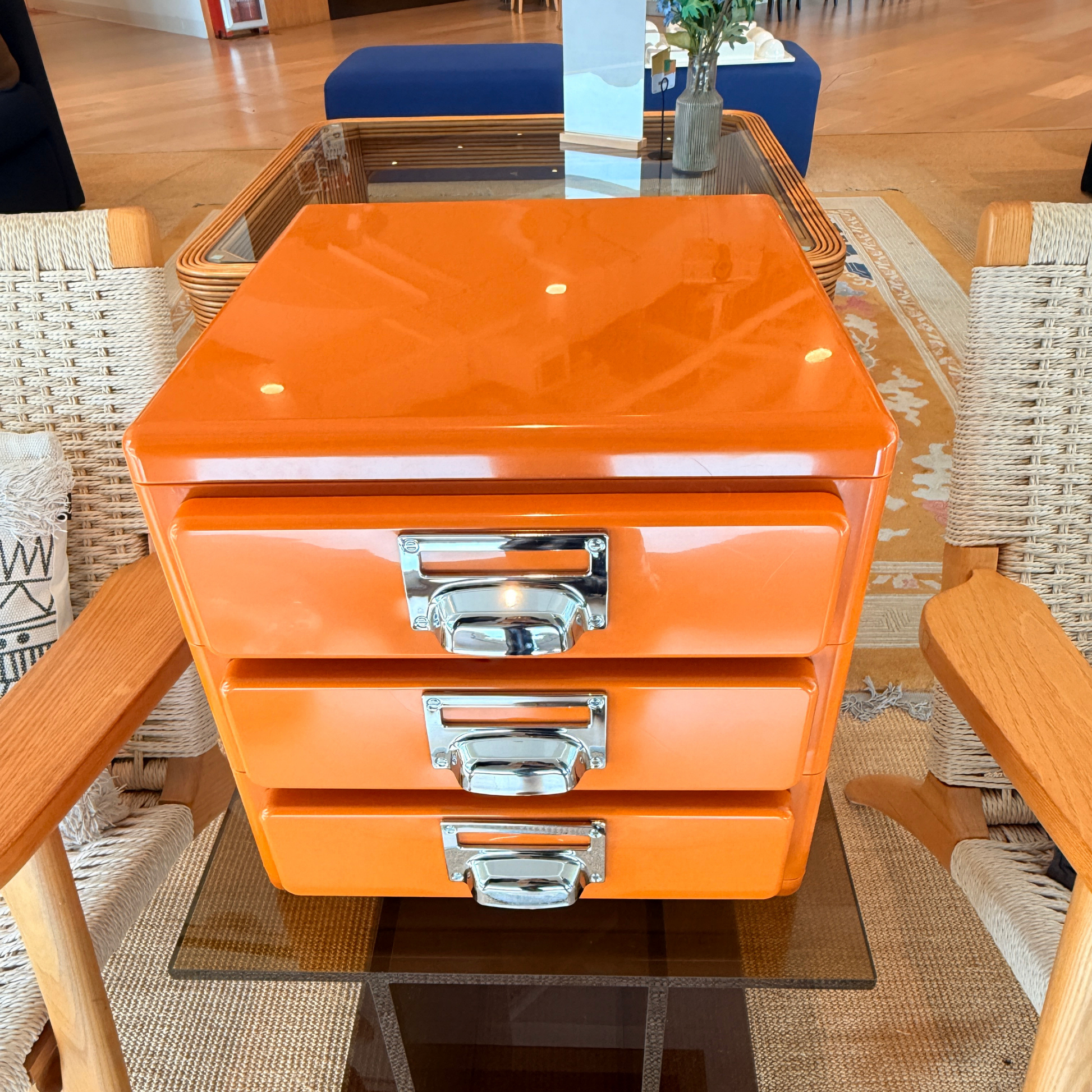 MODE Cubo Desktop Storage Drawer Unit, Orange
