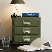 MODE Cubo Desktop Storage Drawer Unit, Olive Green