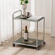 MODE Rolla 2 Tier Trolley with Open Shelf, Green