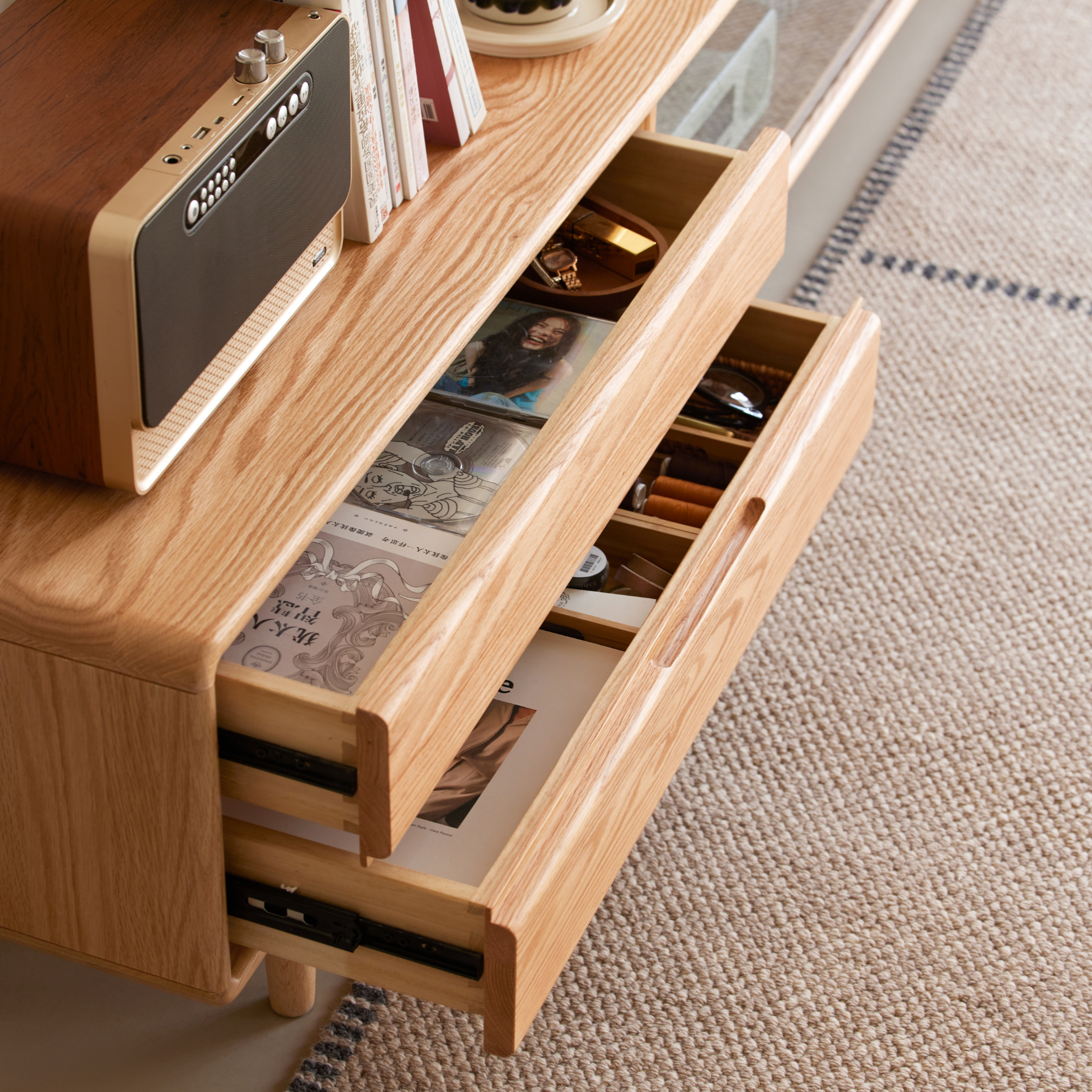 Solidwood Amber TV & Media Furniture