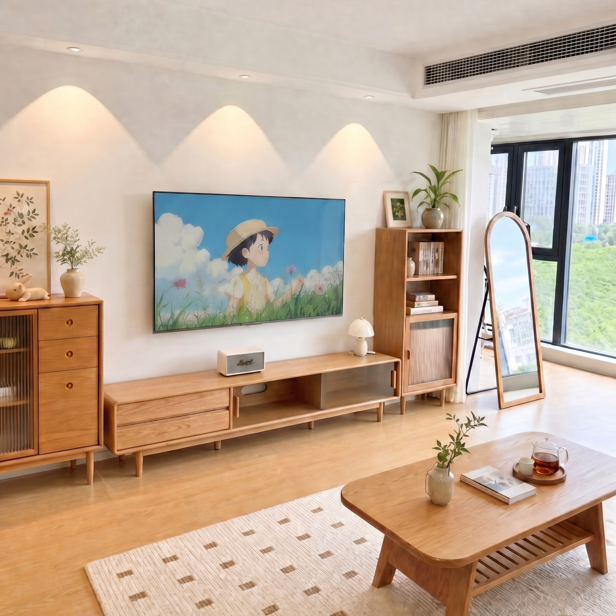 Solidwood Amber TV & Media Furniture