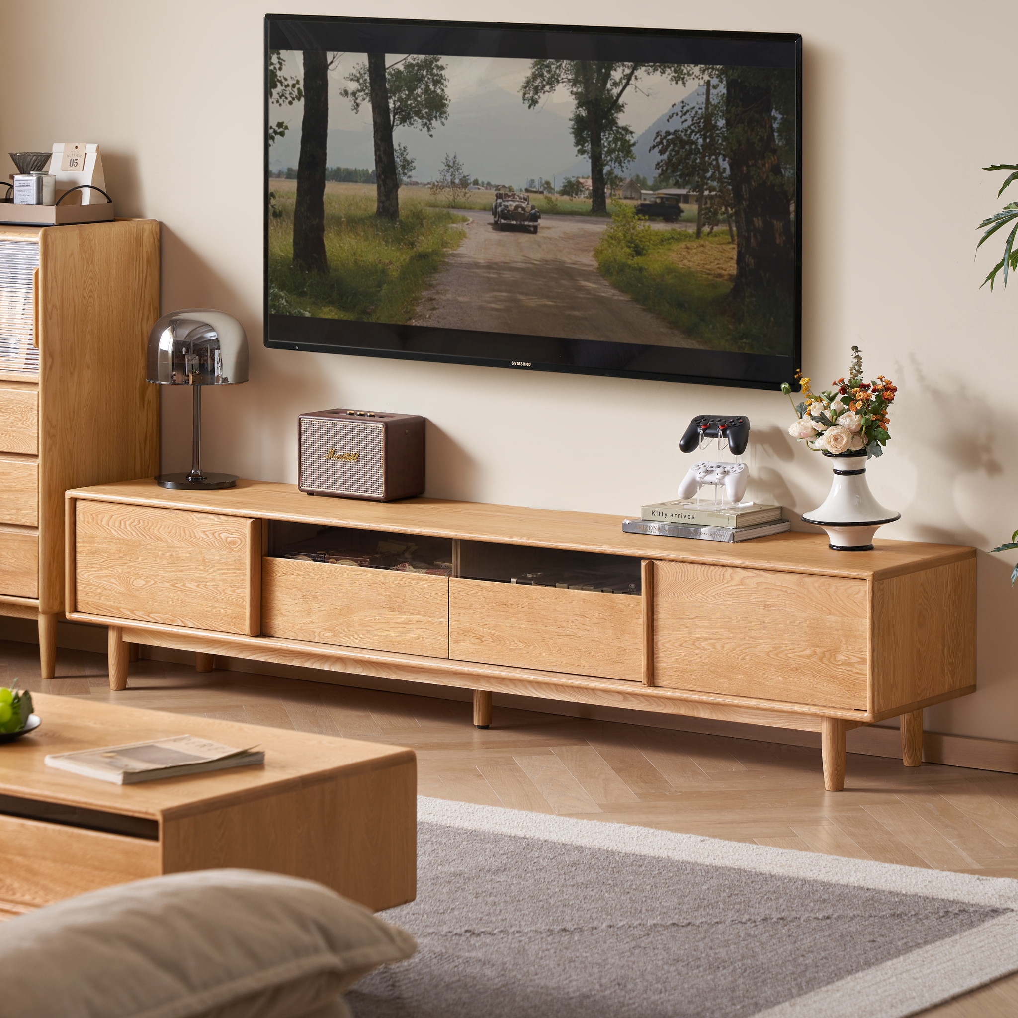 Solidwood Ango TV & Media Furniture