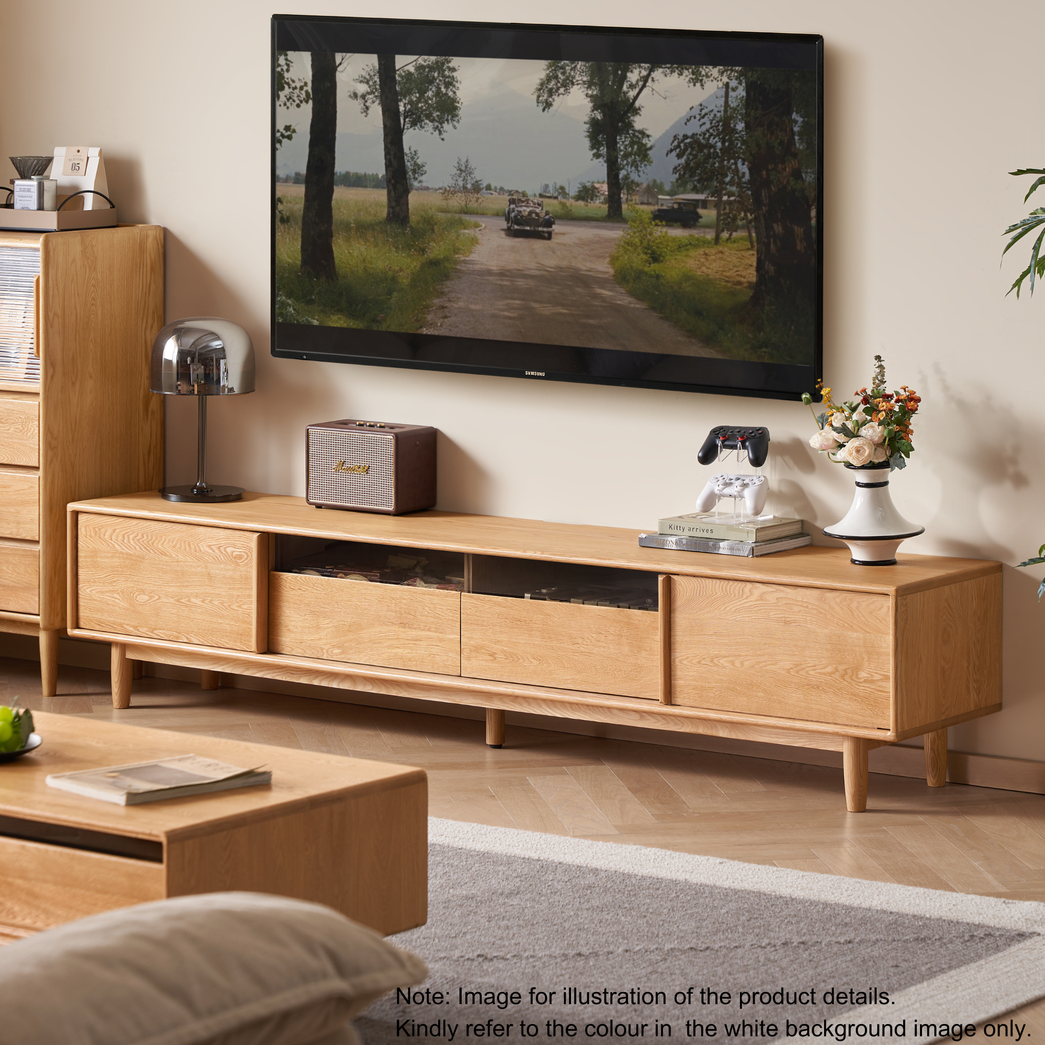 Solidwood Ango TV & Media Furniture