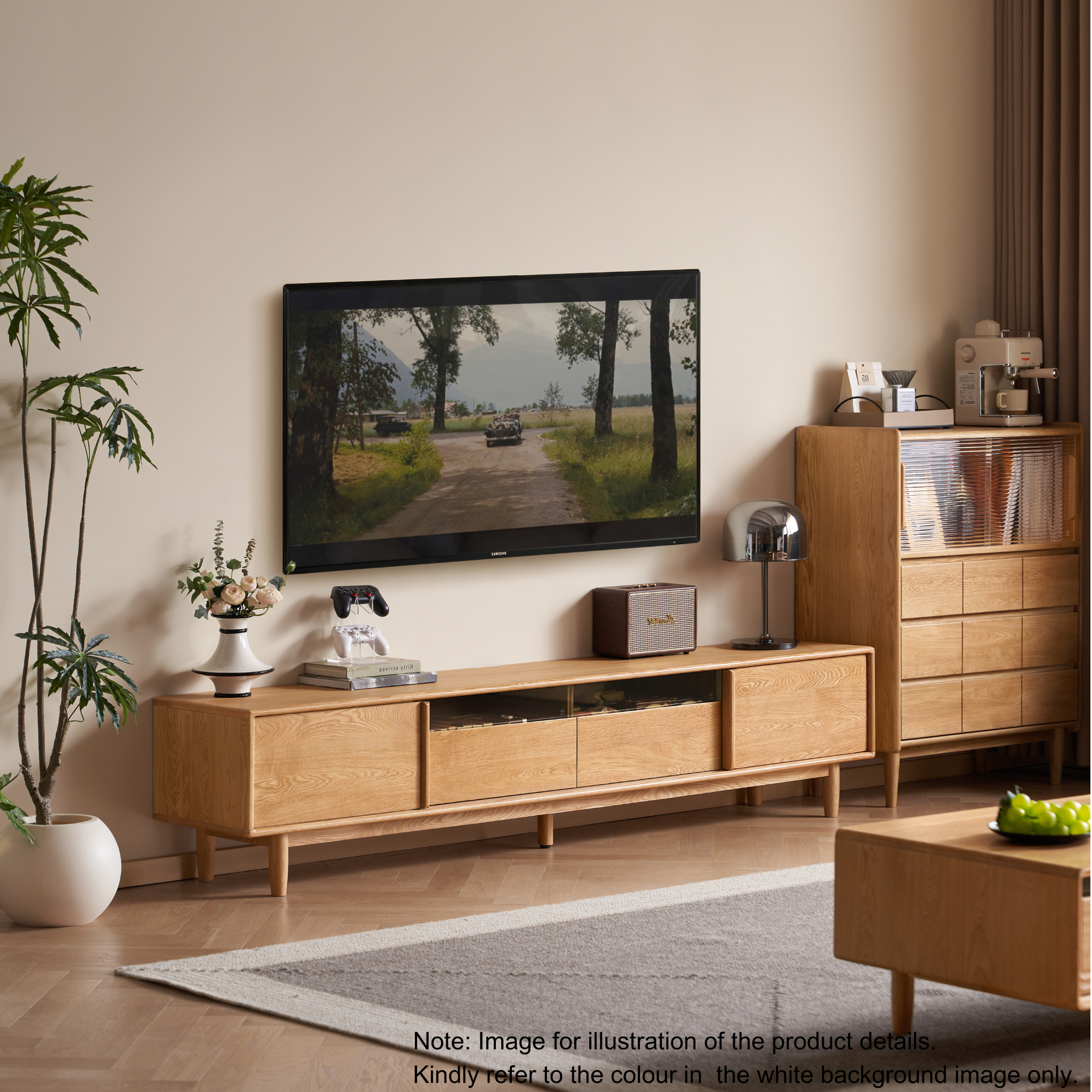 Solidwood Ango TV & Media Furniture