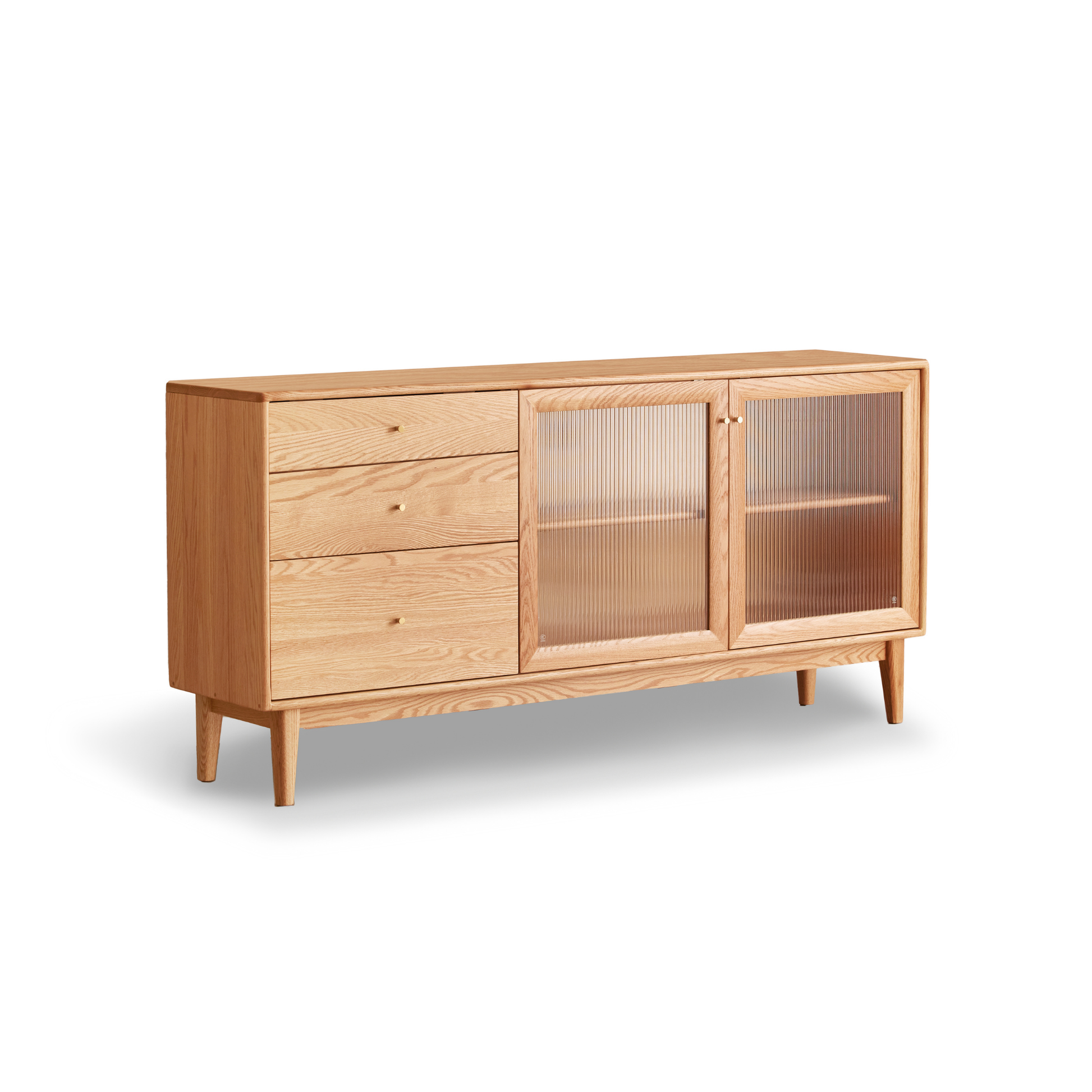 Solidwood Hemura Sideboard, Oak