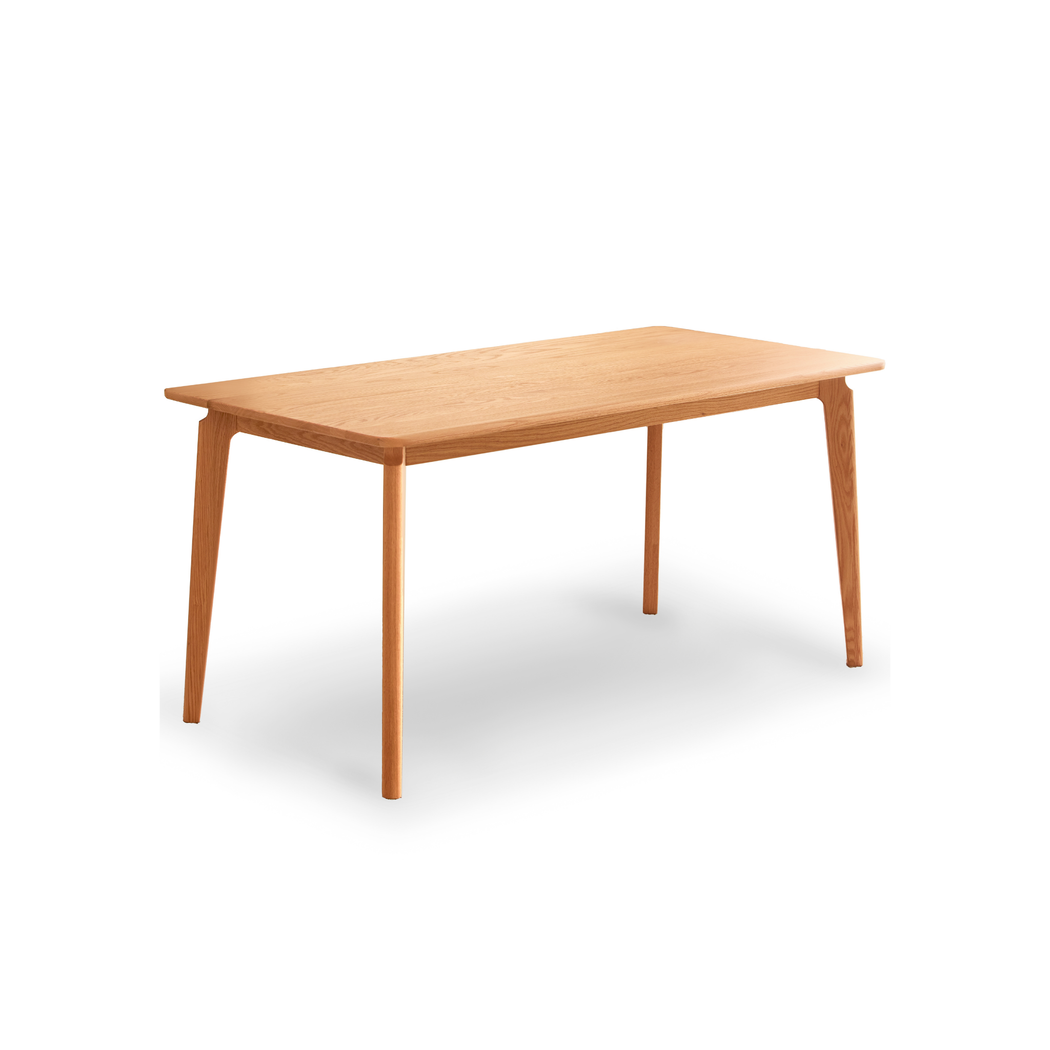 Solidwood Amber Dining Table, Oak