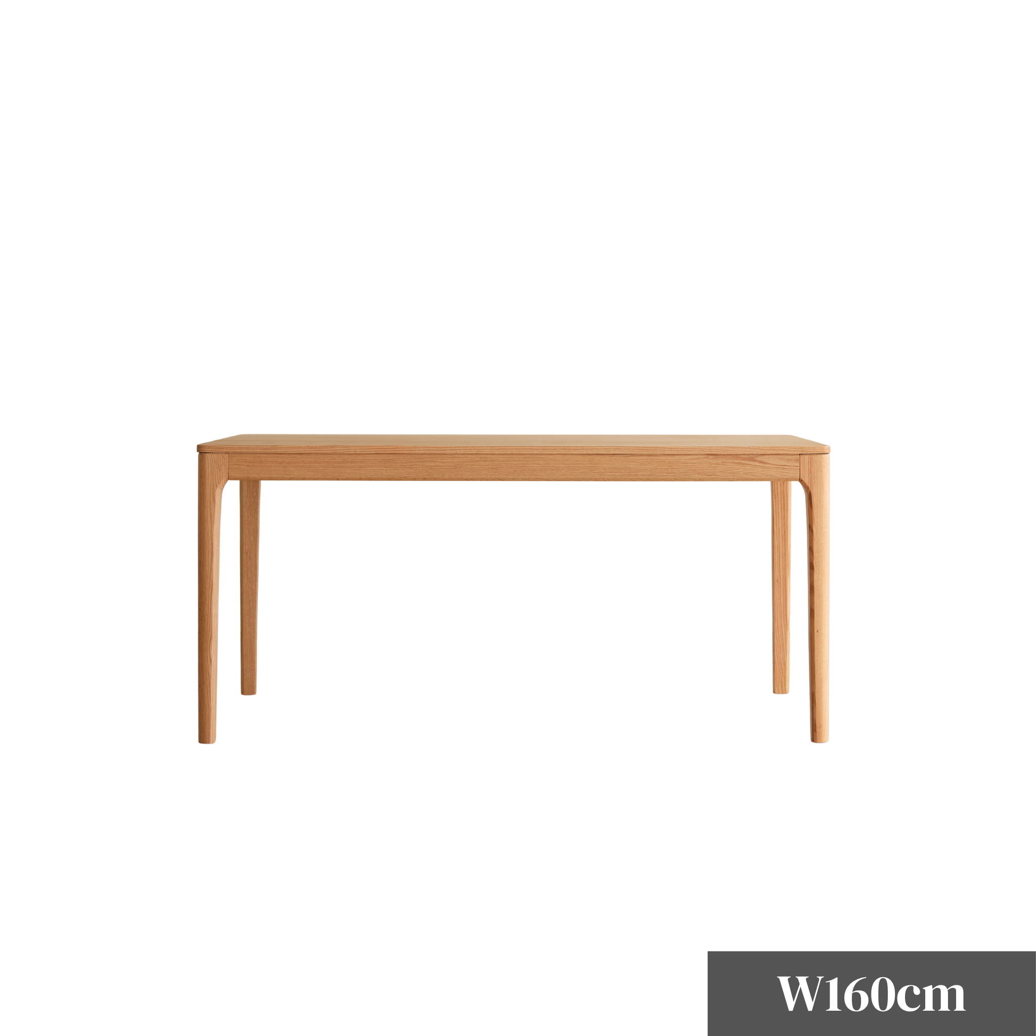 Solidwood Wenrik Dining Table, Oak, Natural Wood