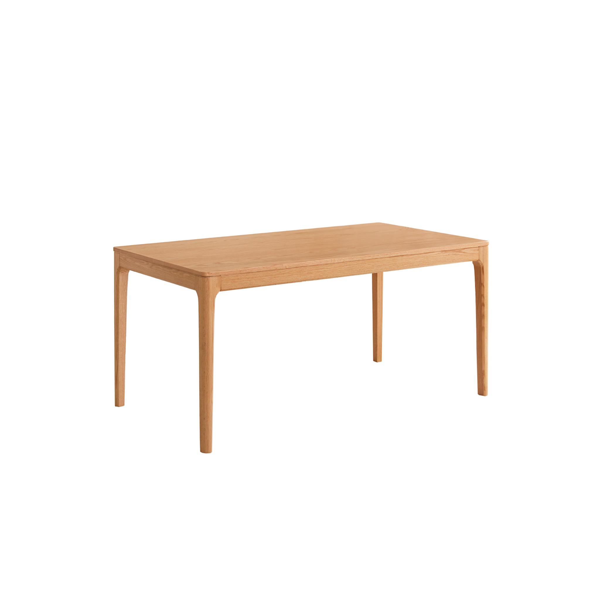 Solidwood Wenrik Dining Table, Oak, Natural Wood