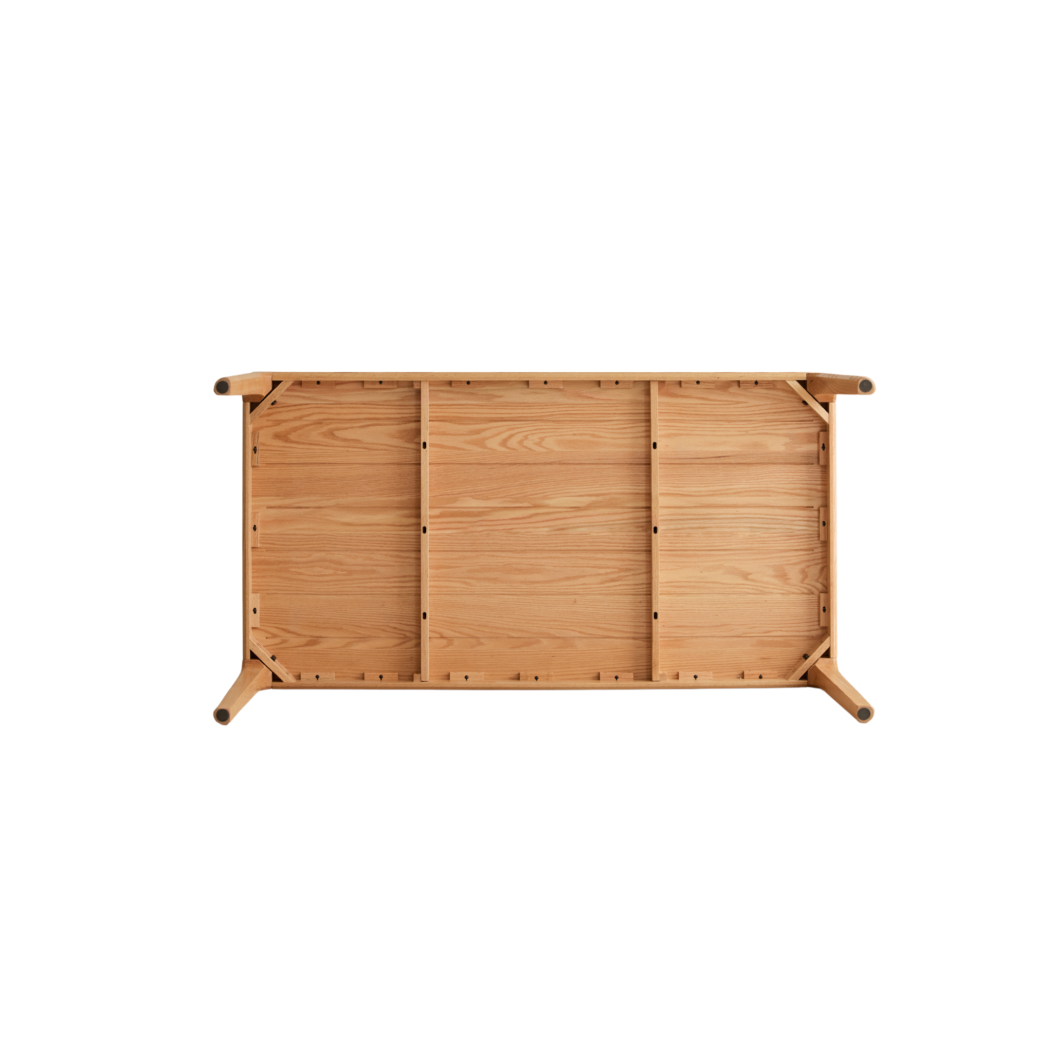 Solidwood Wenrik Dining Table, Oak, Natural Wood