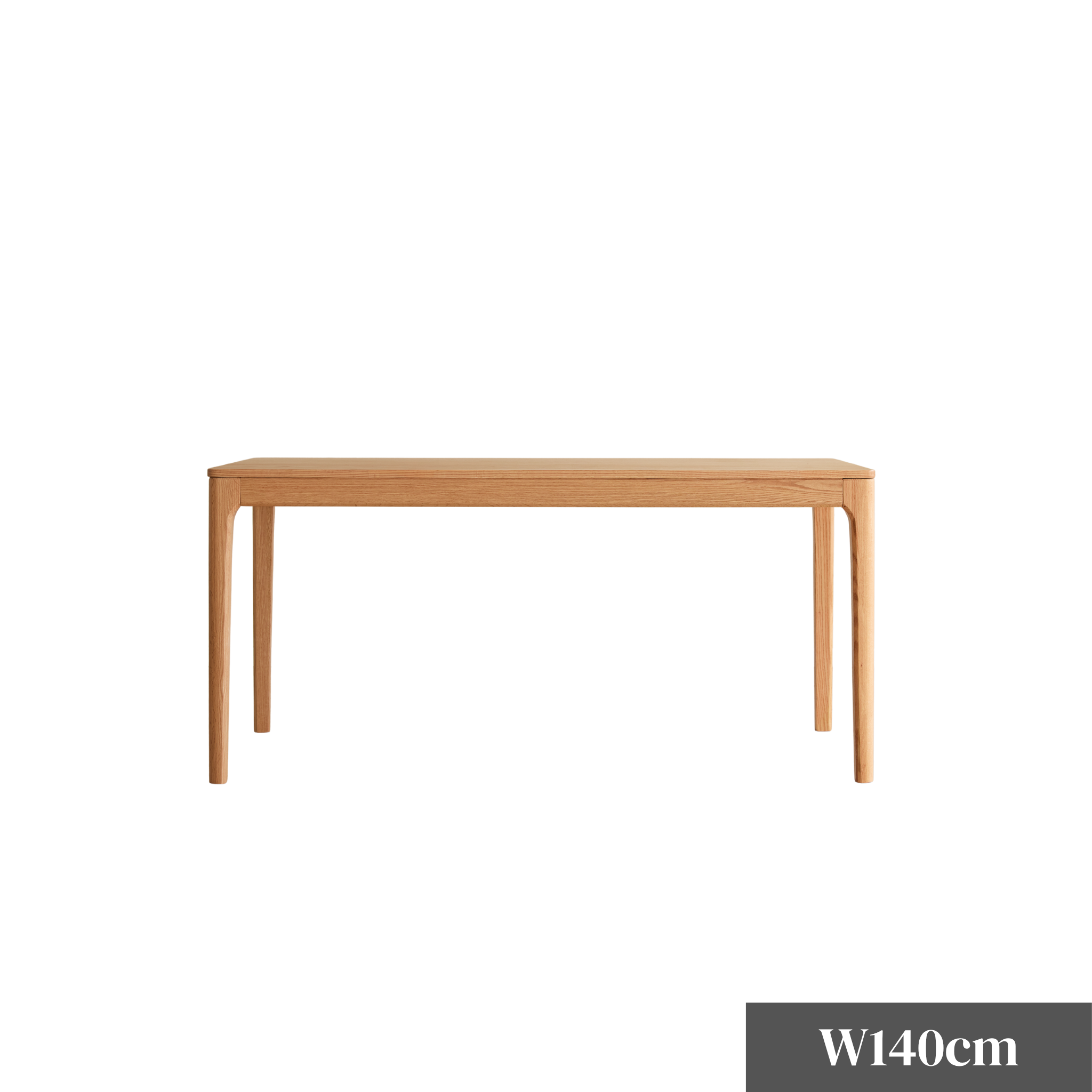 Solidwood Wenrik Dining Table, Oak, Natural Wood