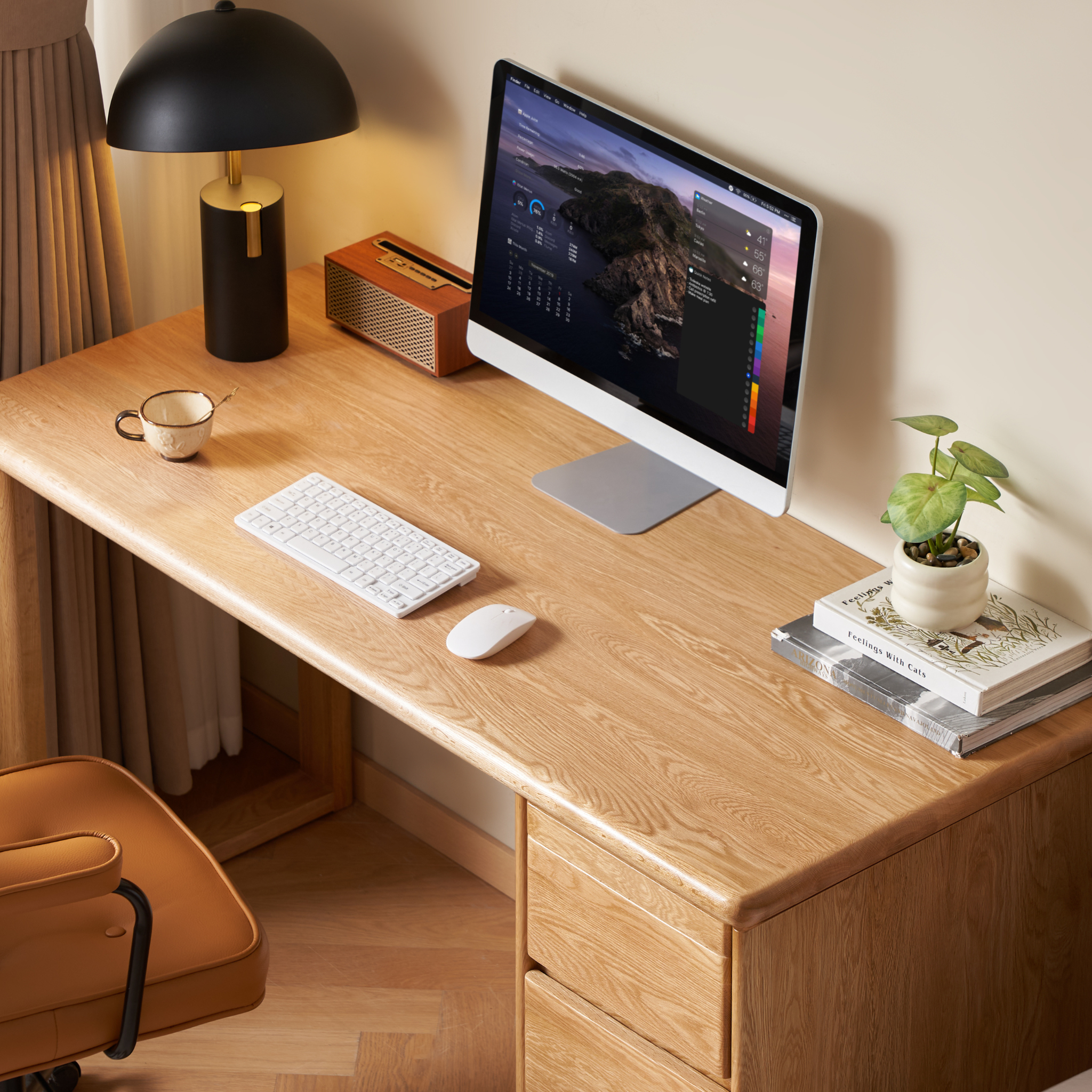 Solidwood Rainer Office Desks