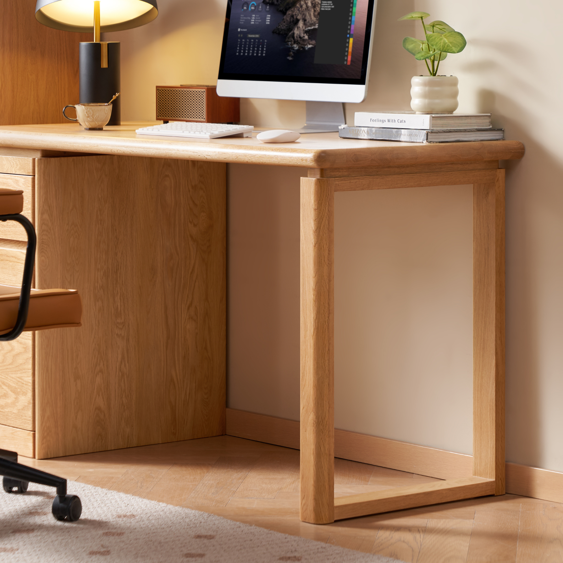 Solidwood Rainer Office Desks
