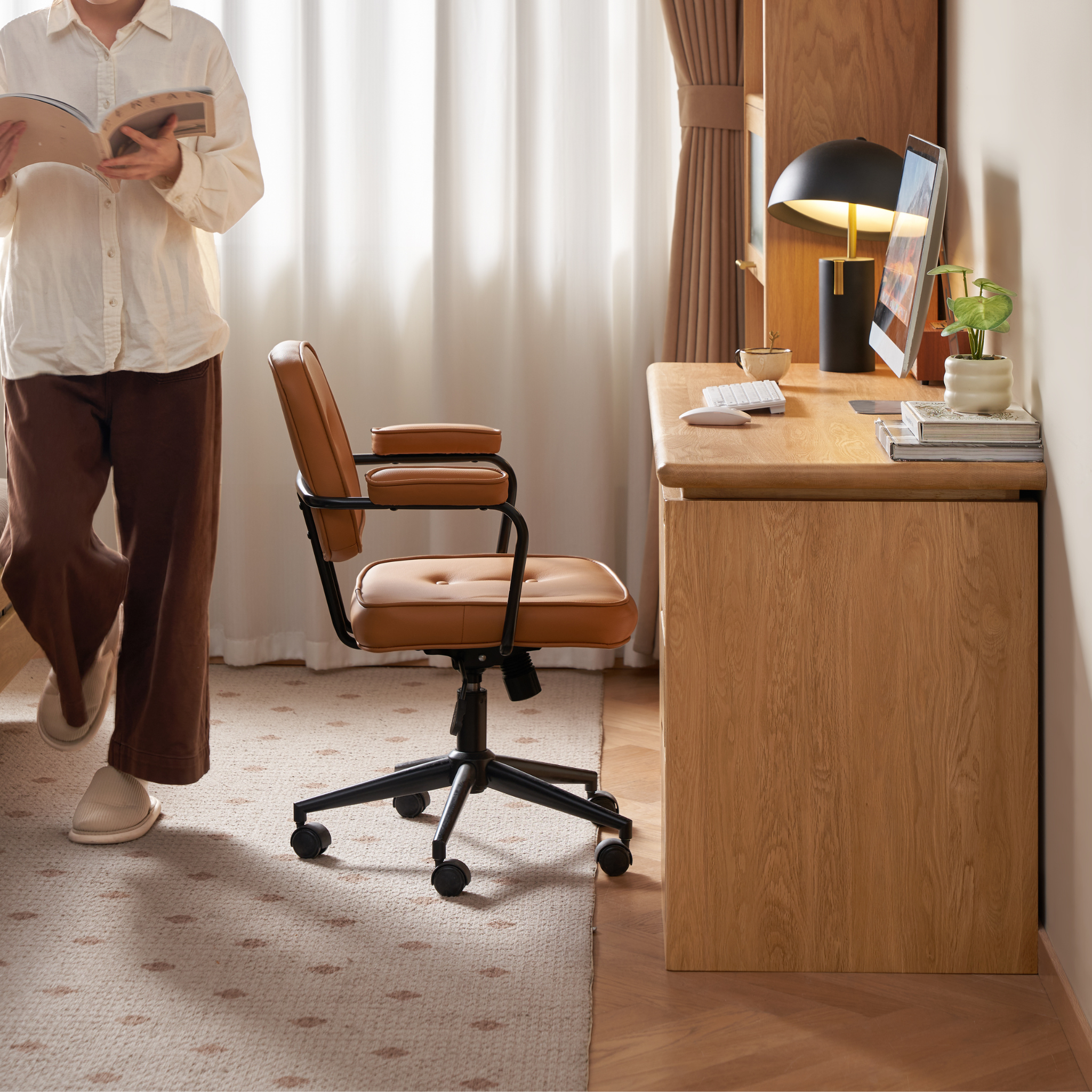 Solidwood Rainer Office Desks