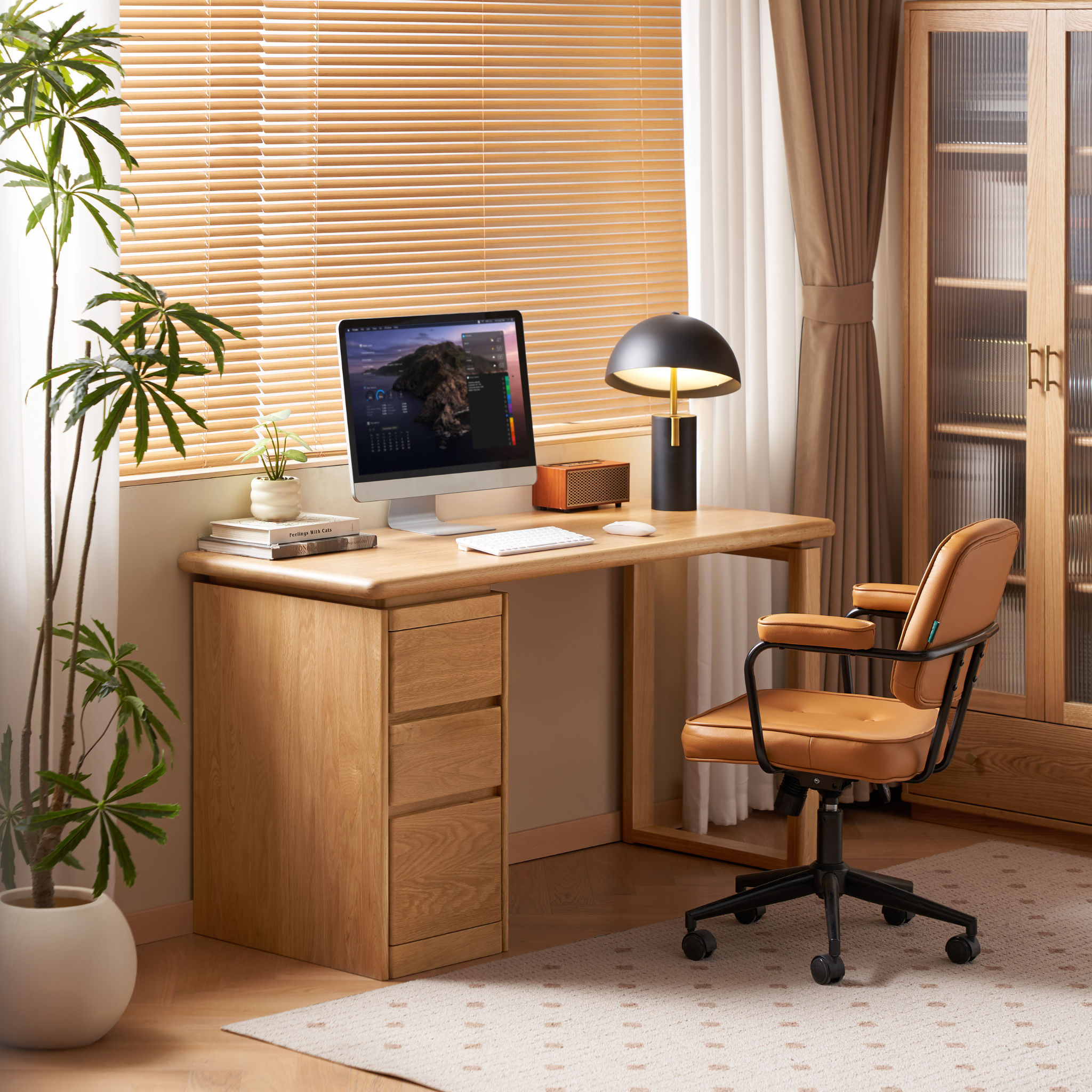 Solidwood Rainer Office Desks