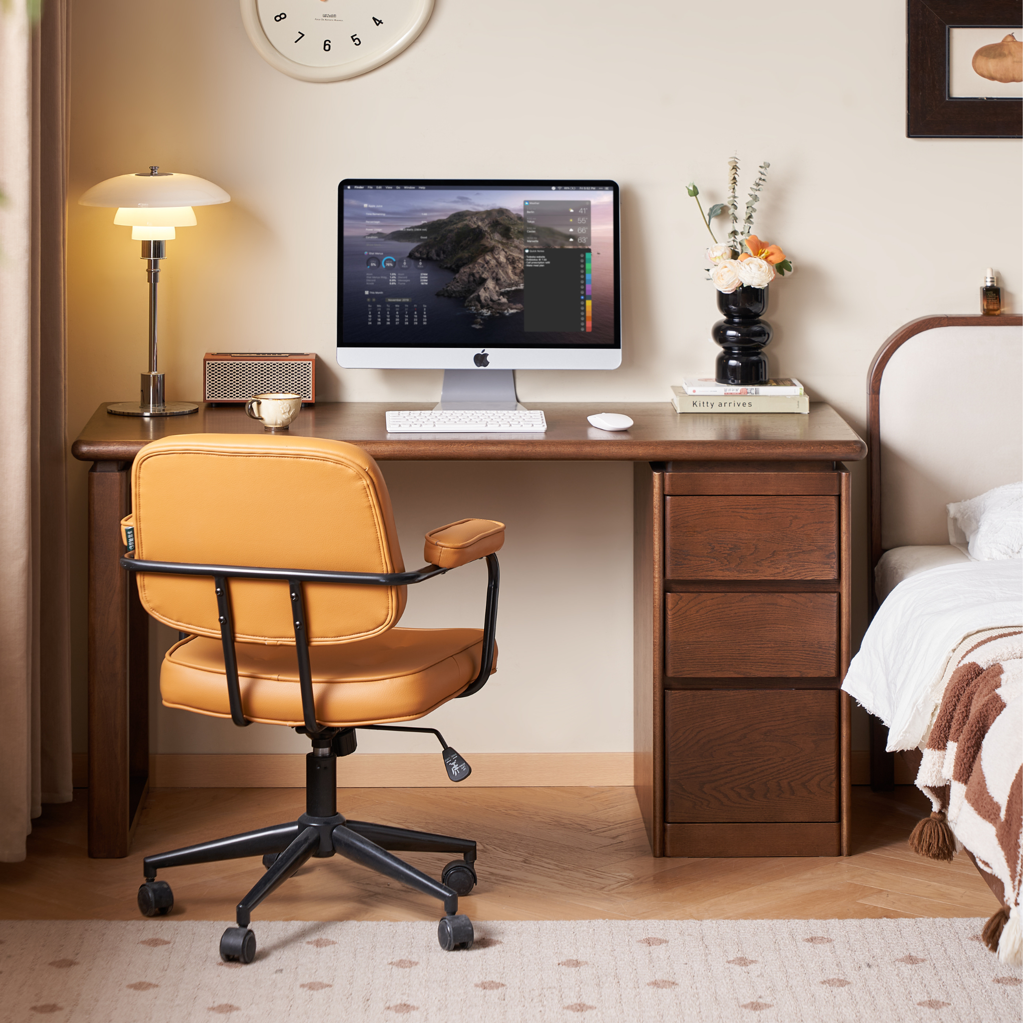 Solidwood Rainer Office Desks