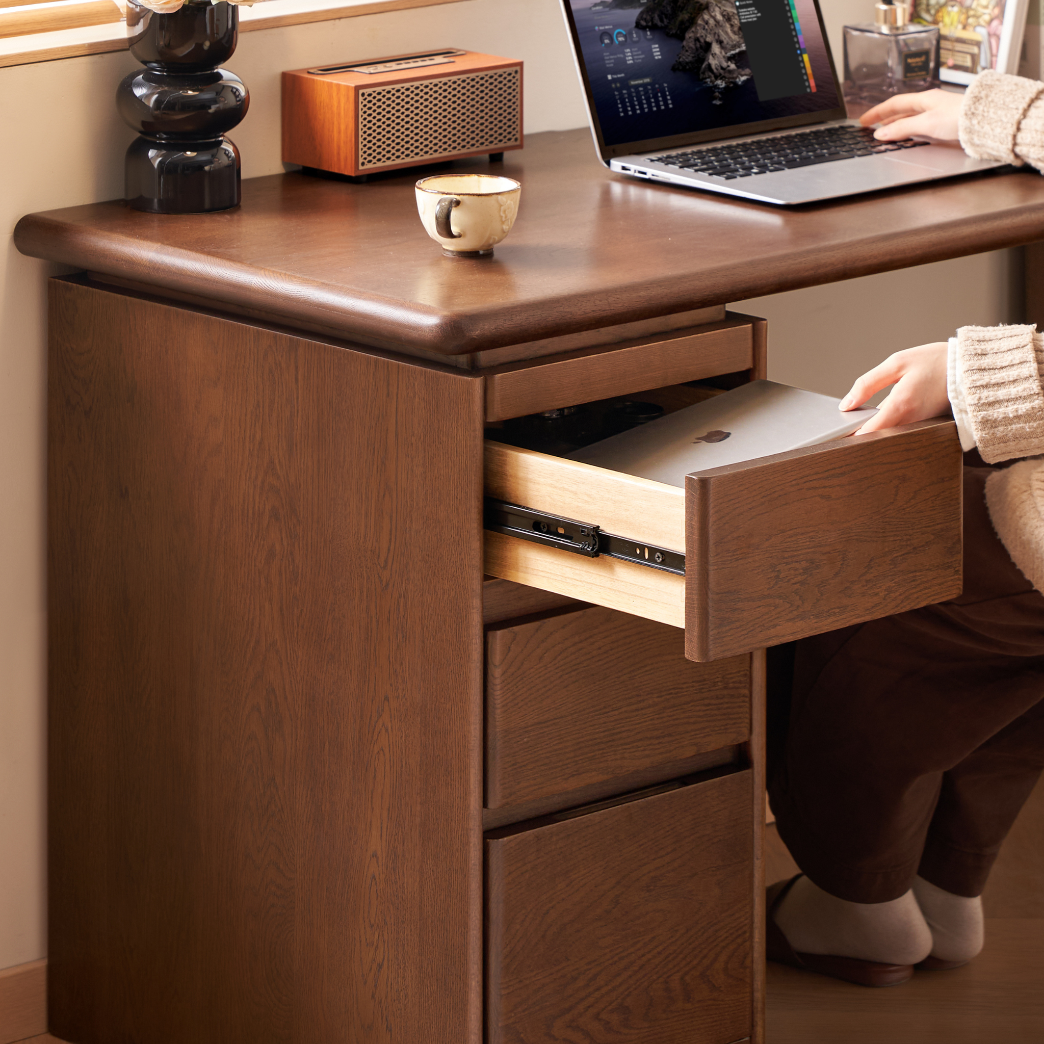 Solidwood Rainer Office Desks