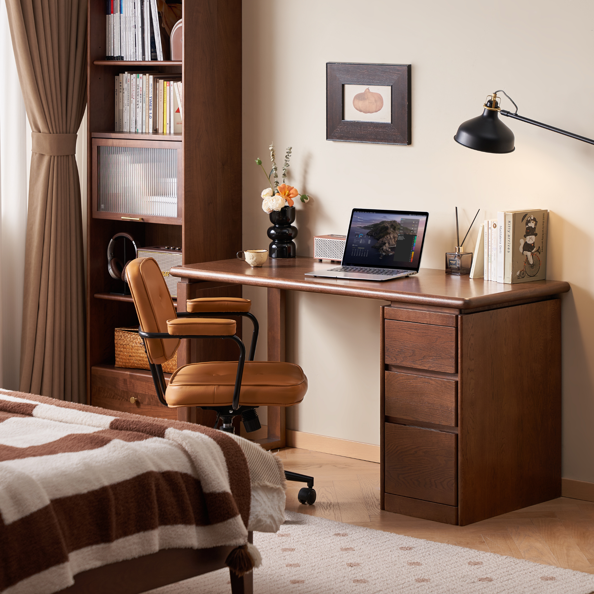 Solidwood Rainer Office Desks