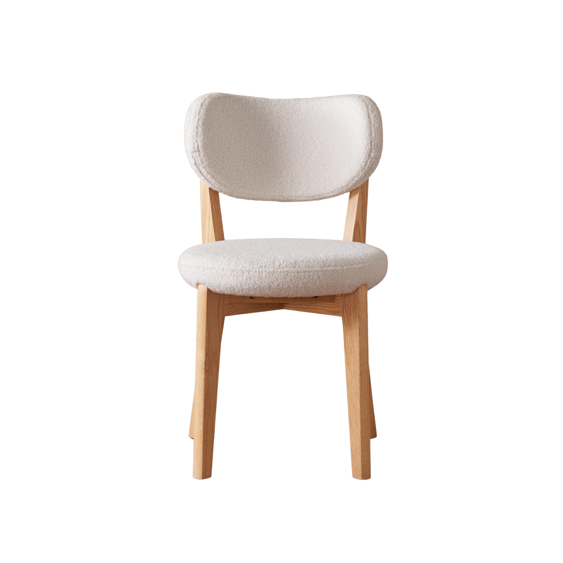 Solidwood Hemura Sherpa Dining Chair