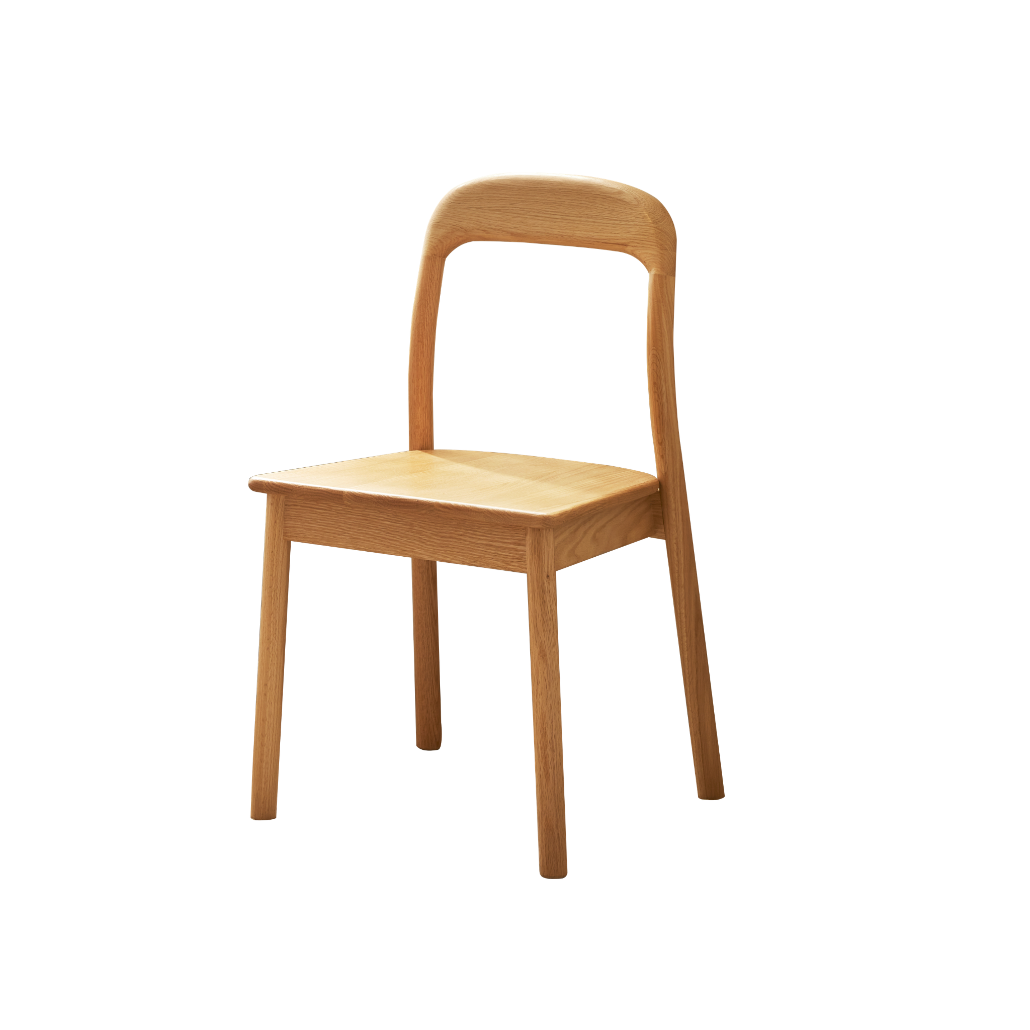 Solidwood Kano Dining Chair, Set of 2, Oak