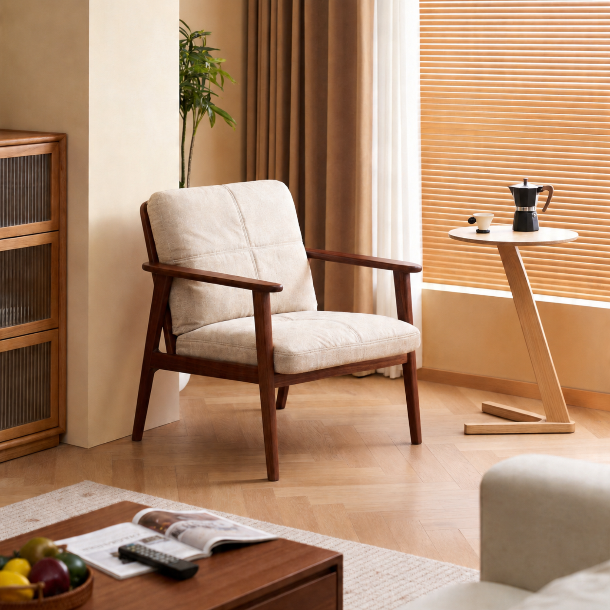 Solidwood Hemura Armchairs & Accent Chairs