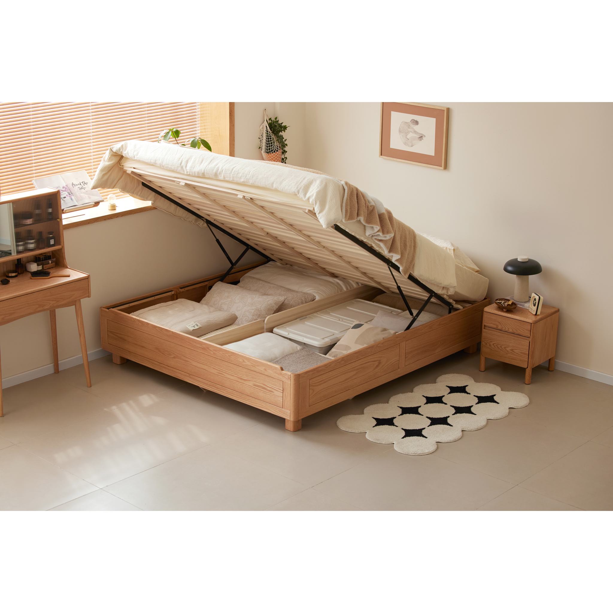 Solidwood Hemura Beds