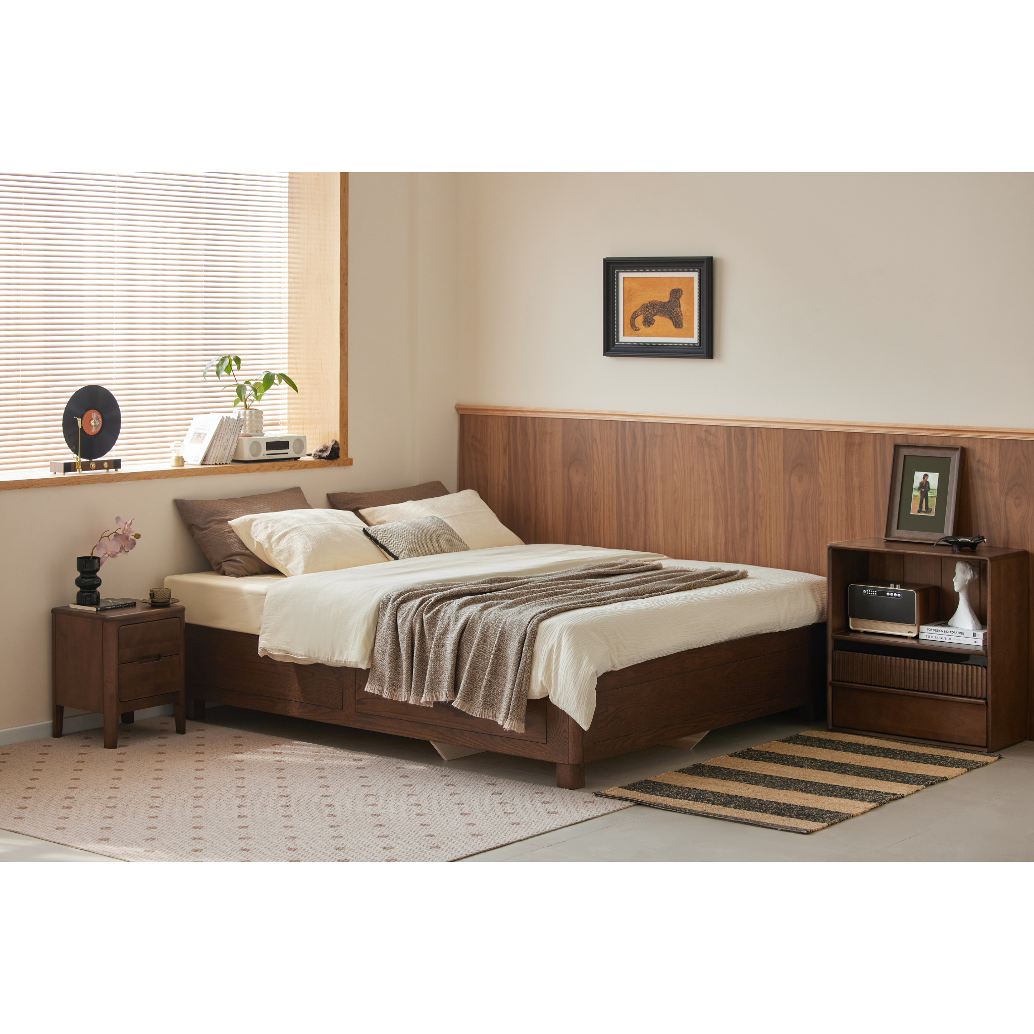 Solidwood Hemura Beds