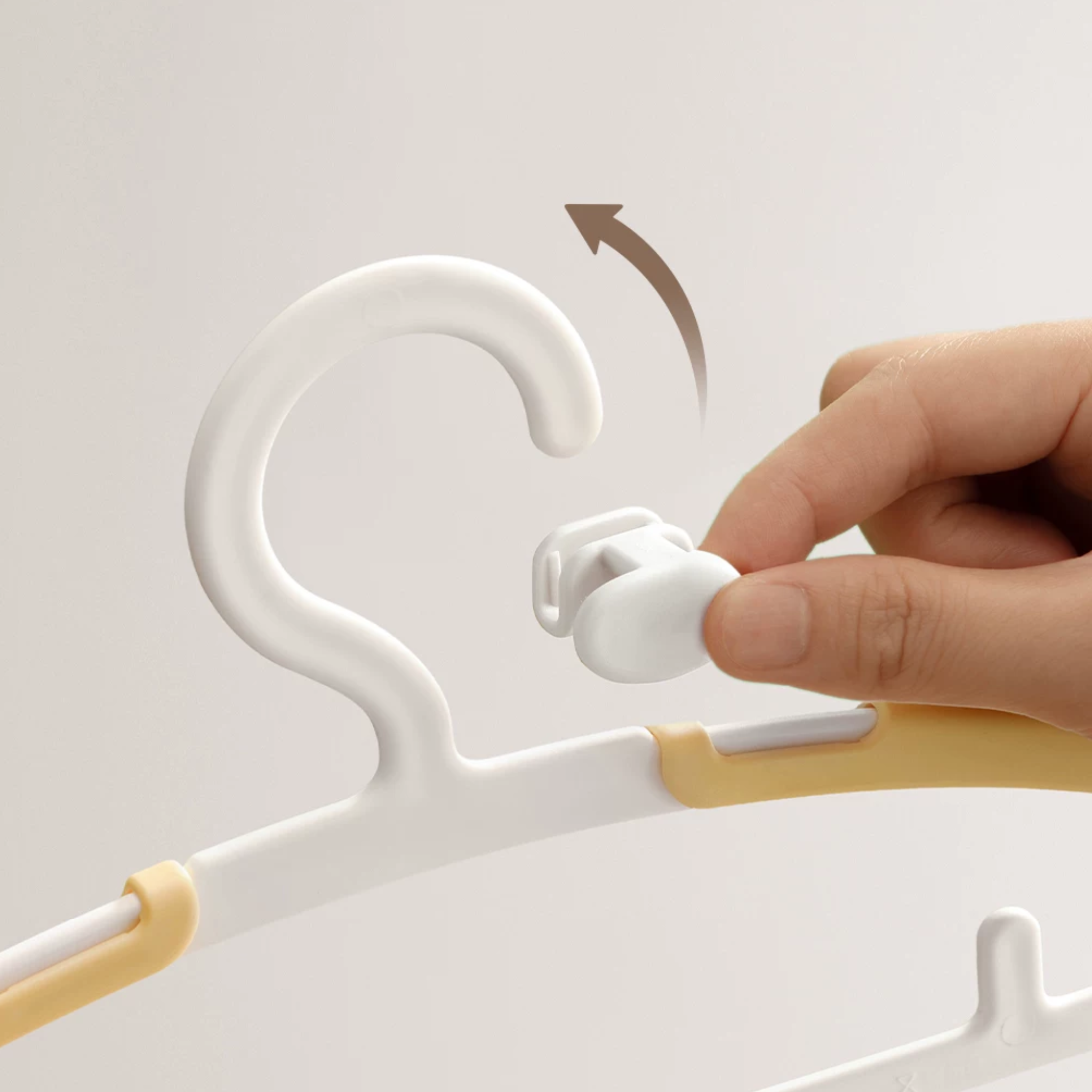 Zenlife Brook Kids Clothes Hanger, 10pcs, Yellow