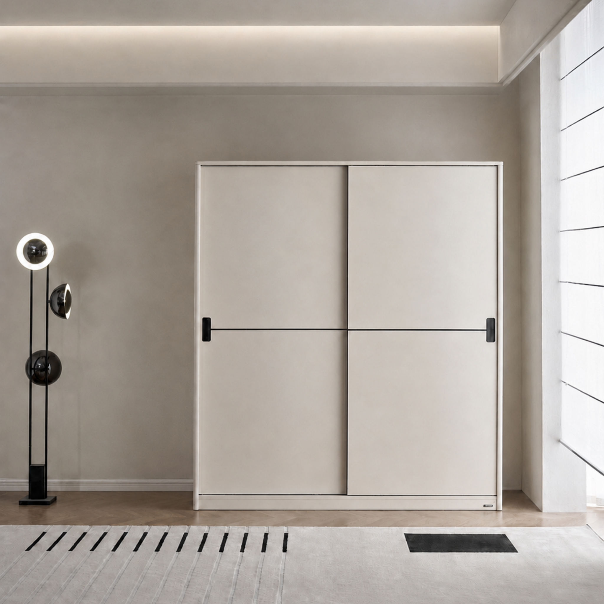 Linspire Linea 2-Door Sliding Wardrobe, W159cm