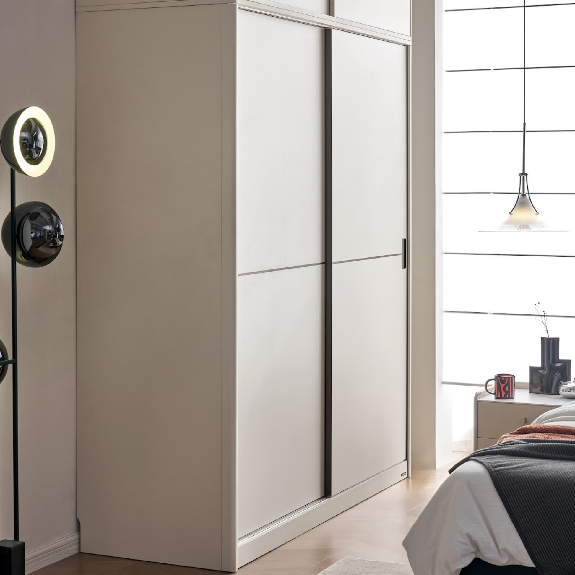 Linspire Linea 2-Door Sliding Wardrobe, W179cm