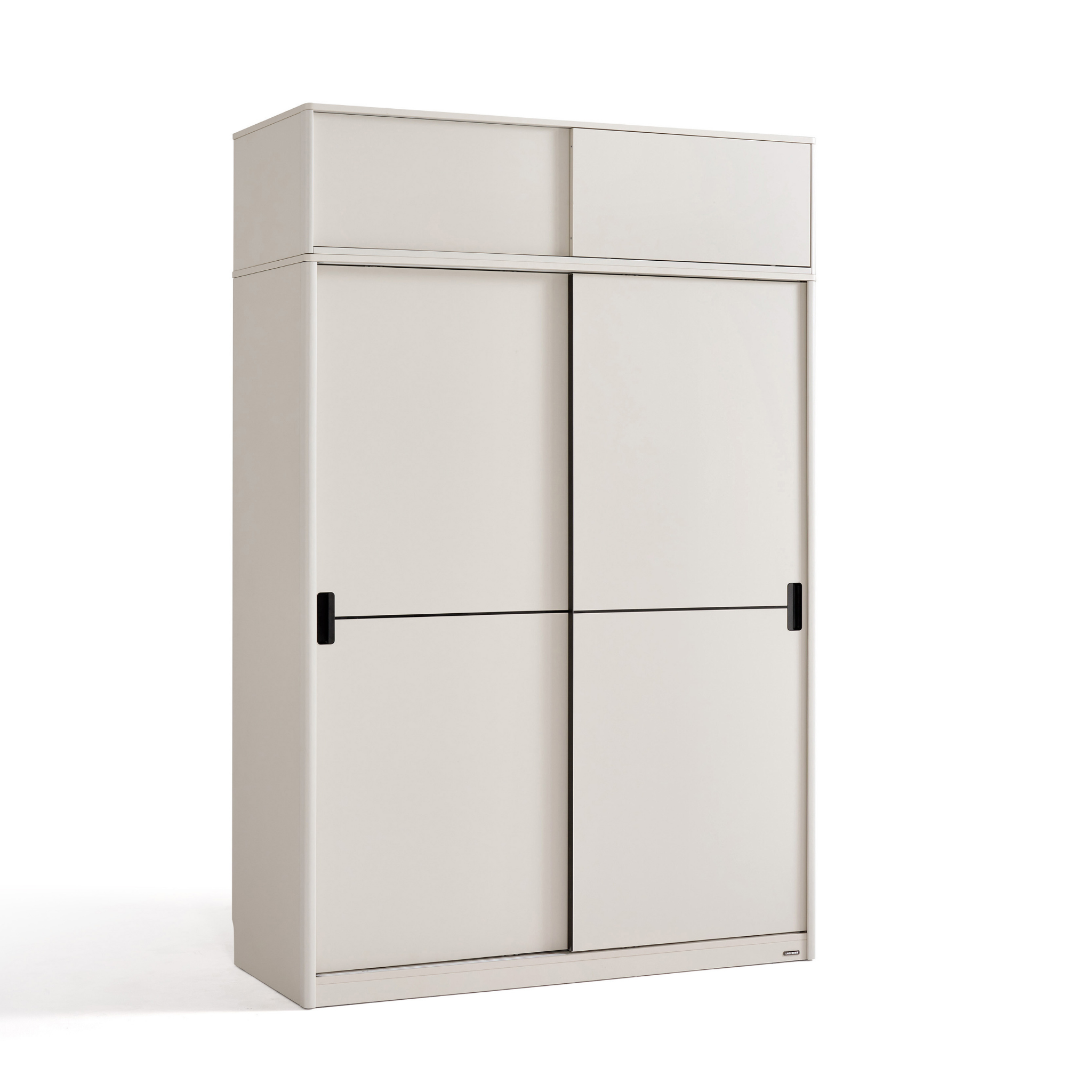 Linspire Linea 2-Door Sliding Wardrobe with Top Cabinet, W179cm