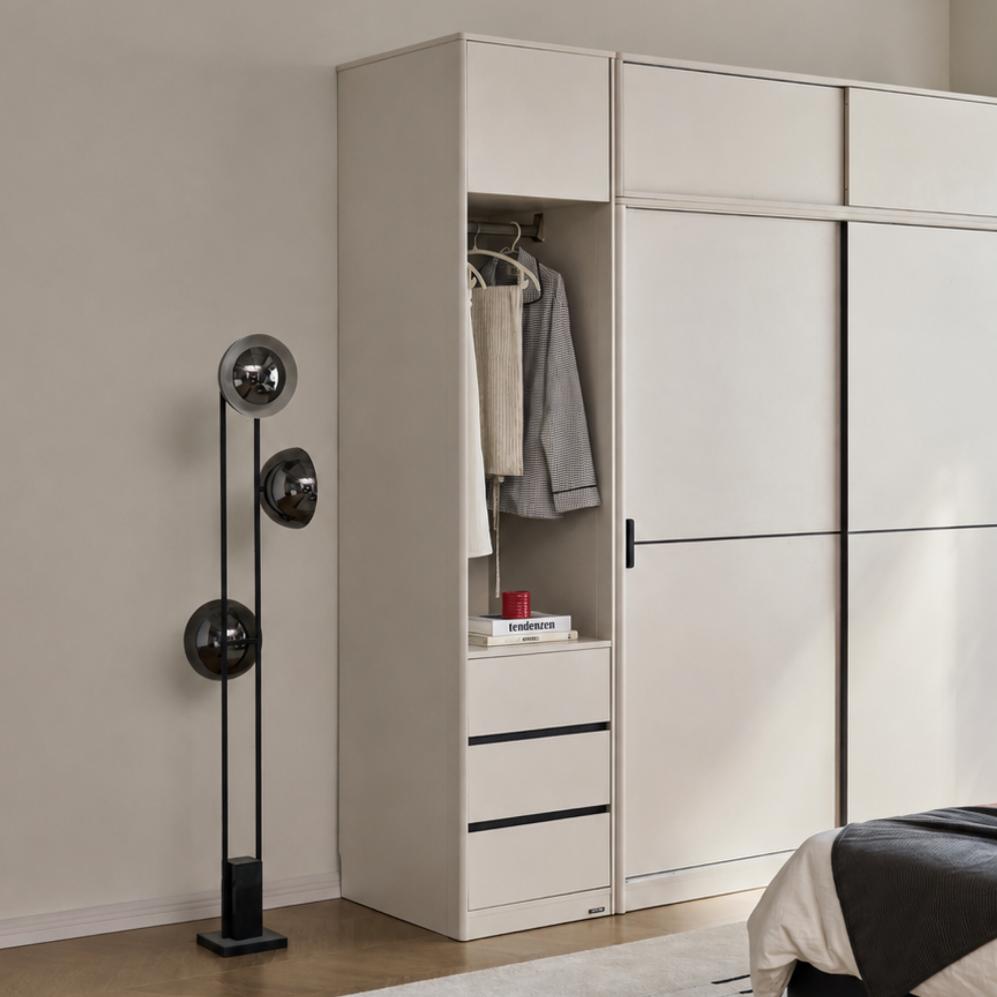 Linspire Linea Open Wardrobe Side Unit