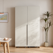Linspire Noble 2-Door Kitchen Pantry with Drawer, D63cm, Light Grey