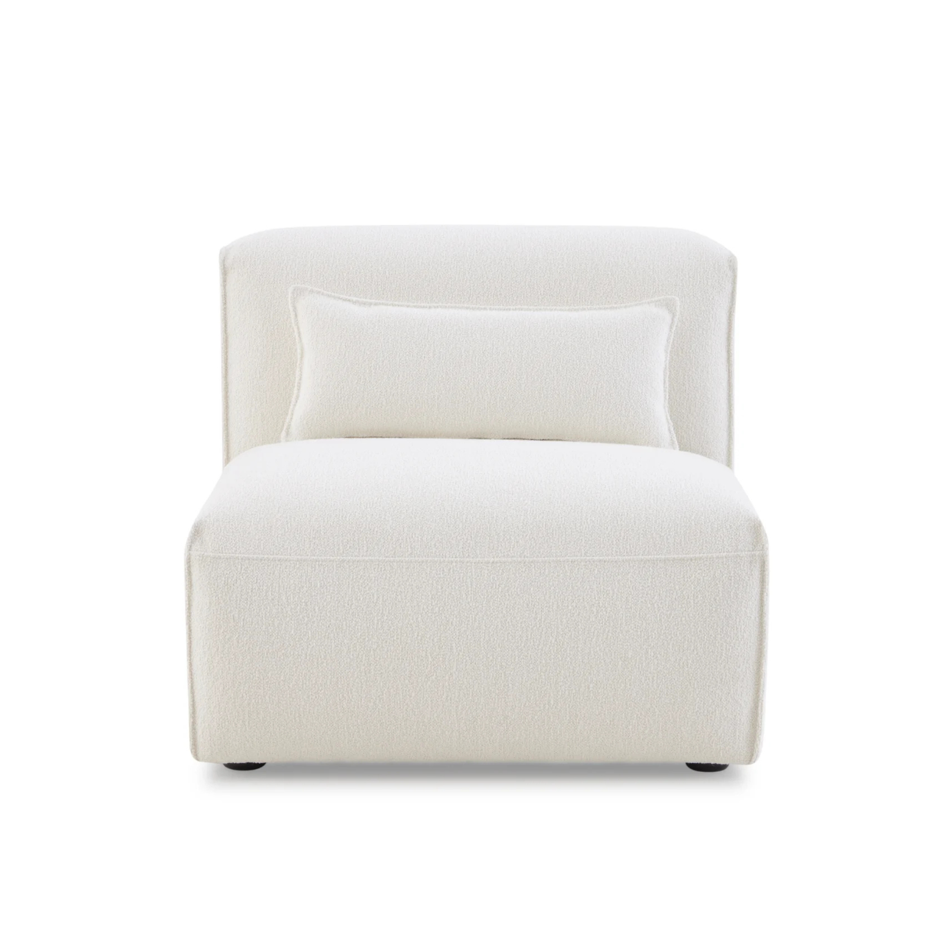 MODE Bravo 3.5-Seater Modular Sofa, Boucle, Creamy White