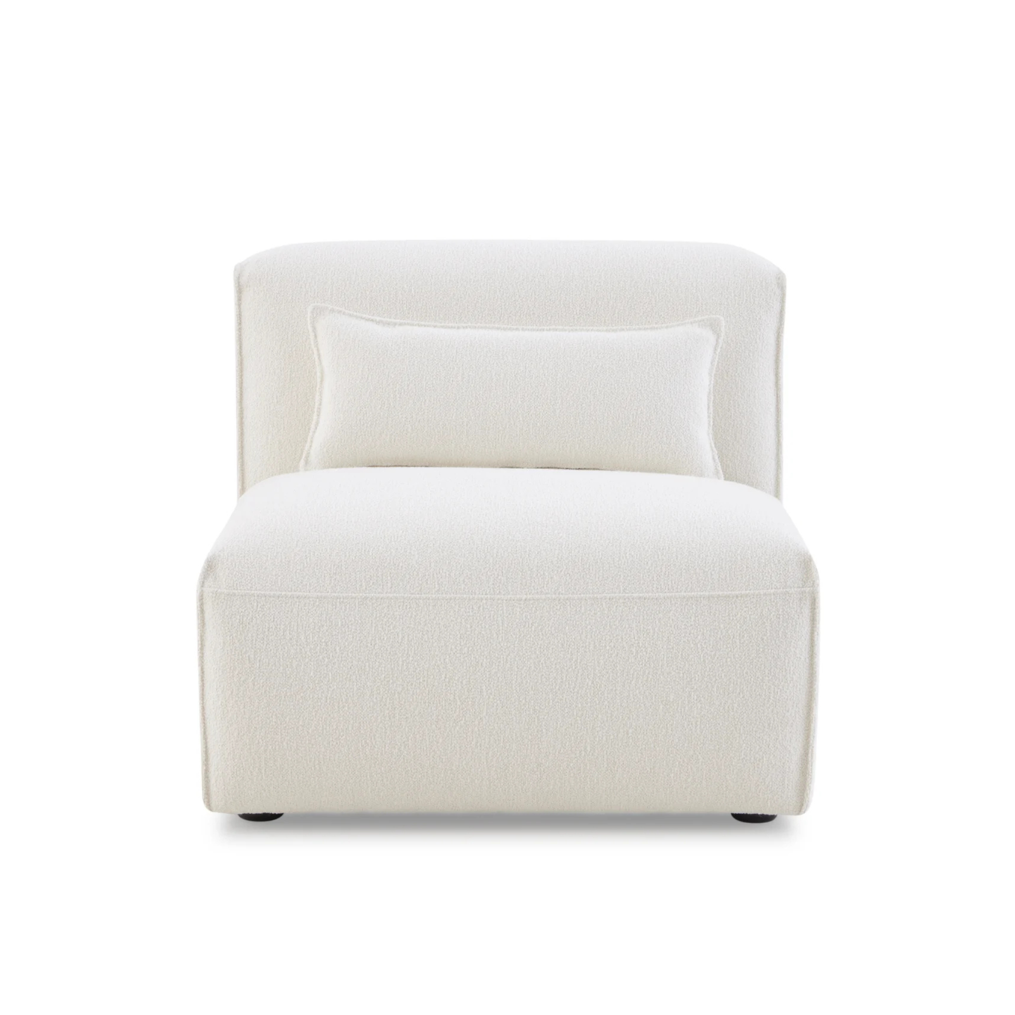 MODE Bravo 3.5-Seater Modular Sofa, Boucle, Creamy White