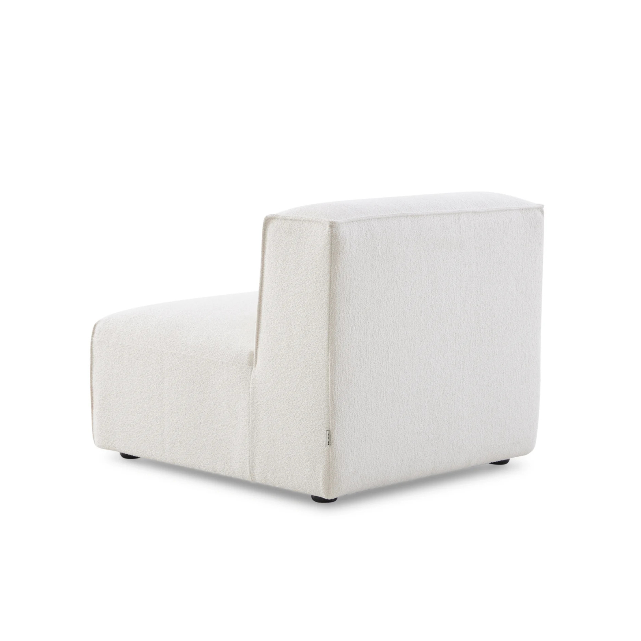 MODE Bravo 3.5-Seater Modular Sofa, Boucle, Creamy White
