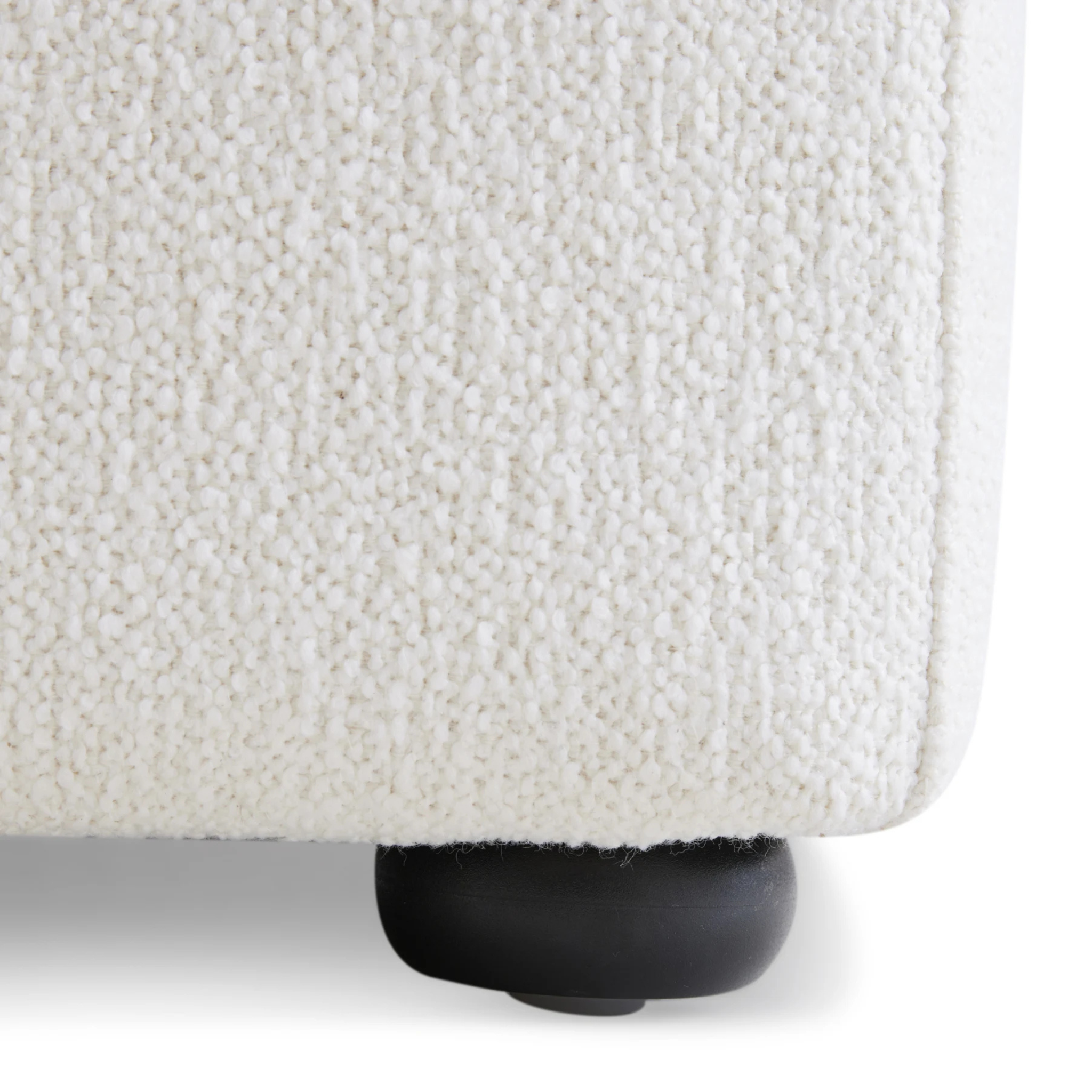 MODE Bravo 3.5-Seater Modular Sofa, Boucle, Creamy White