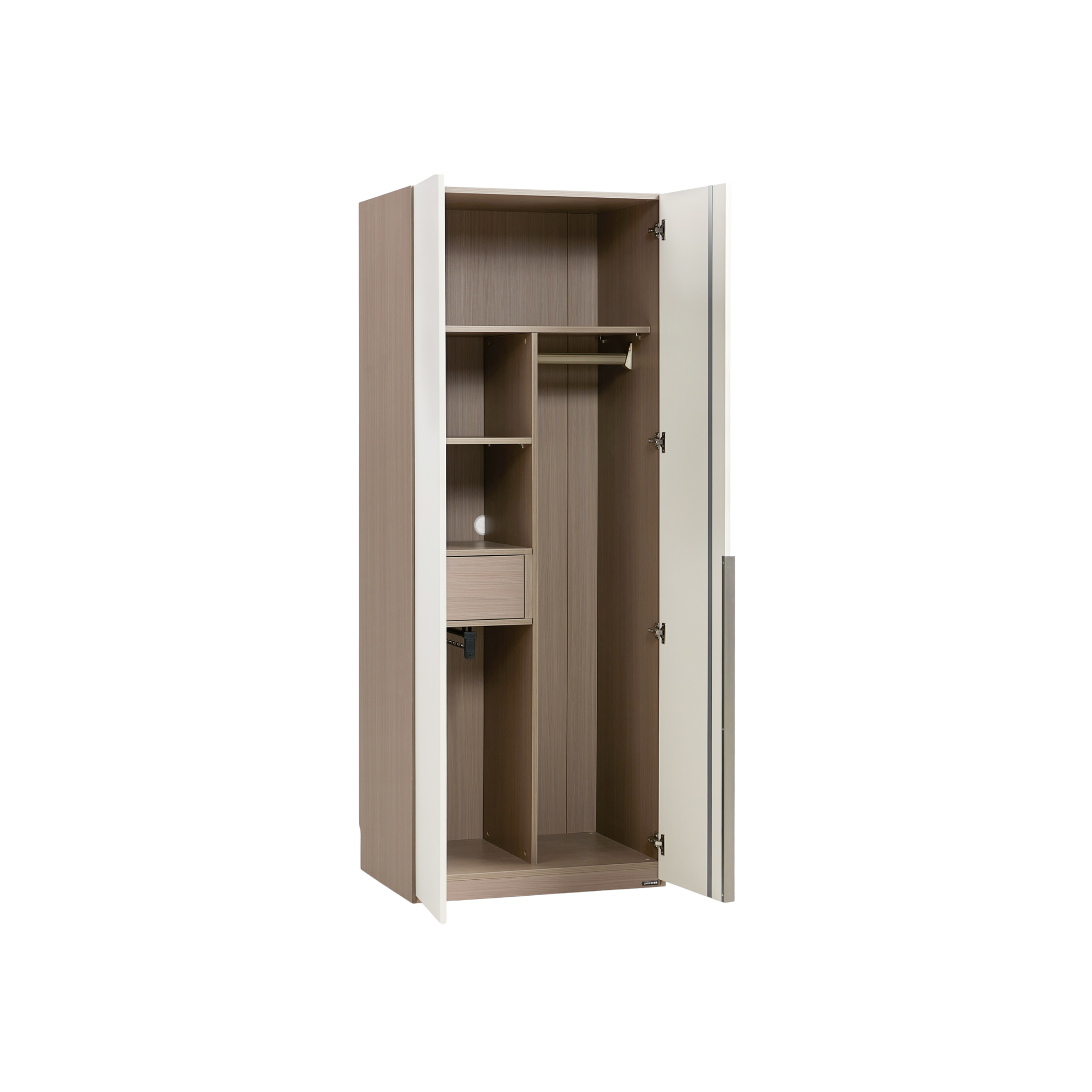 Linspire Noria 2-Door Wardrobe, W80cm