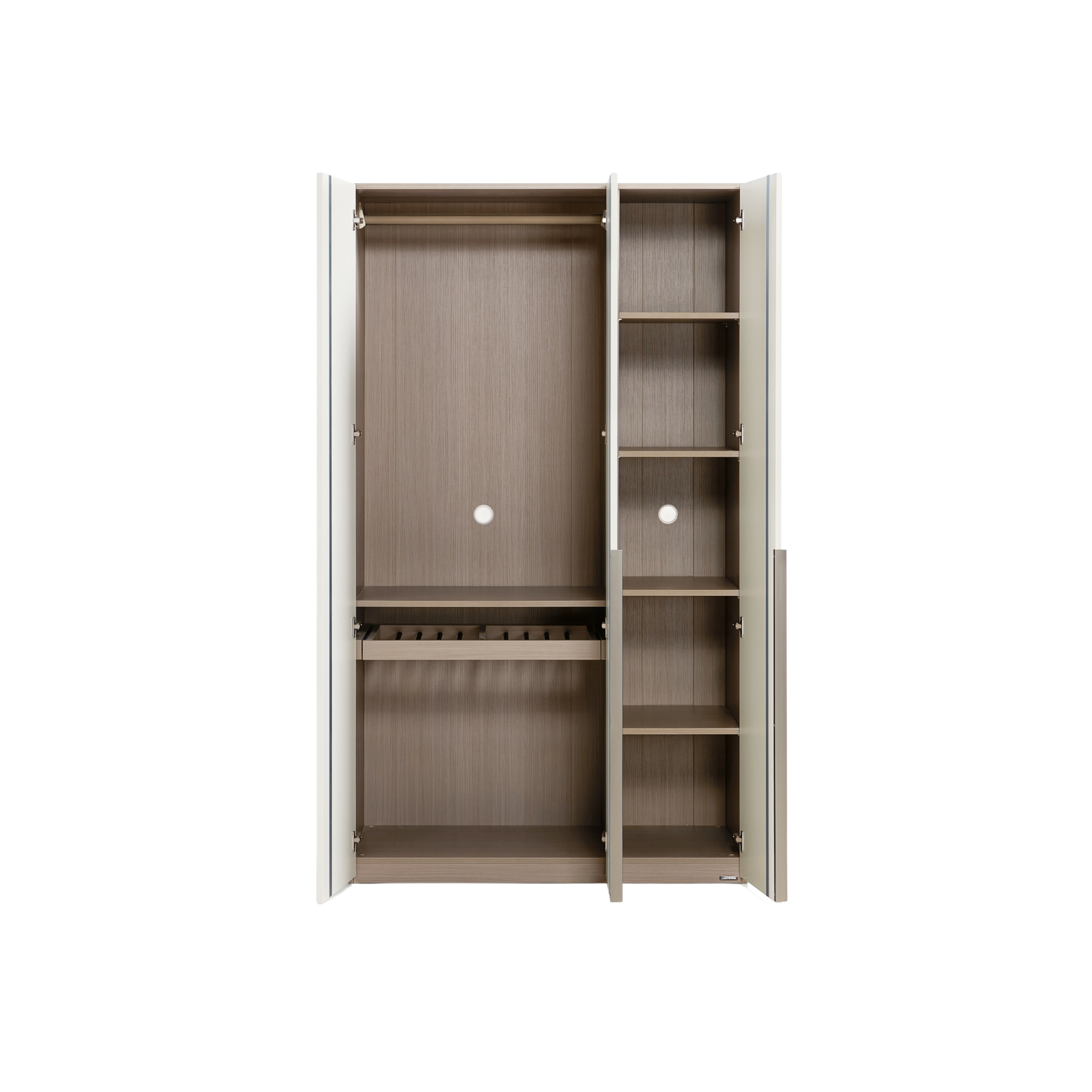 Linspire Noria 3-Door Wardrobe, W120cm