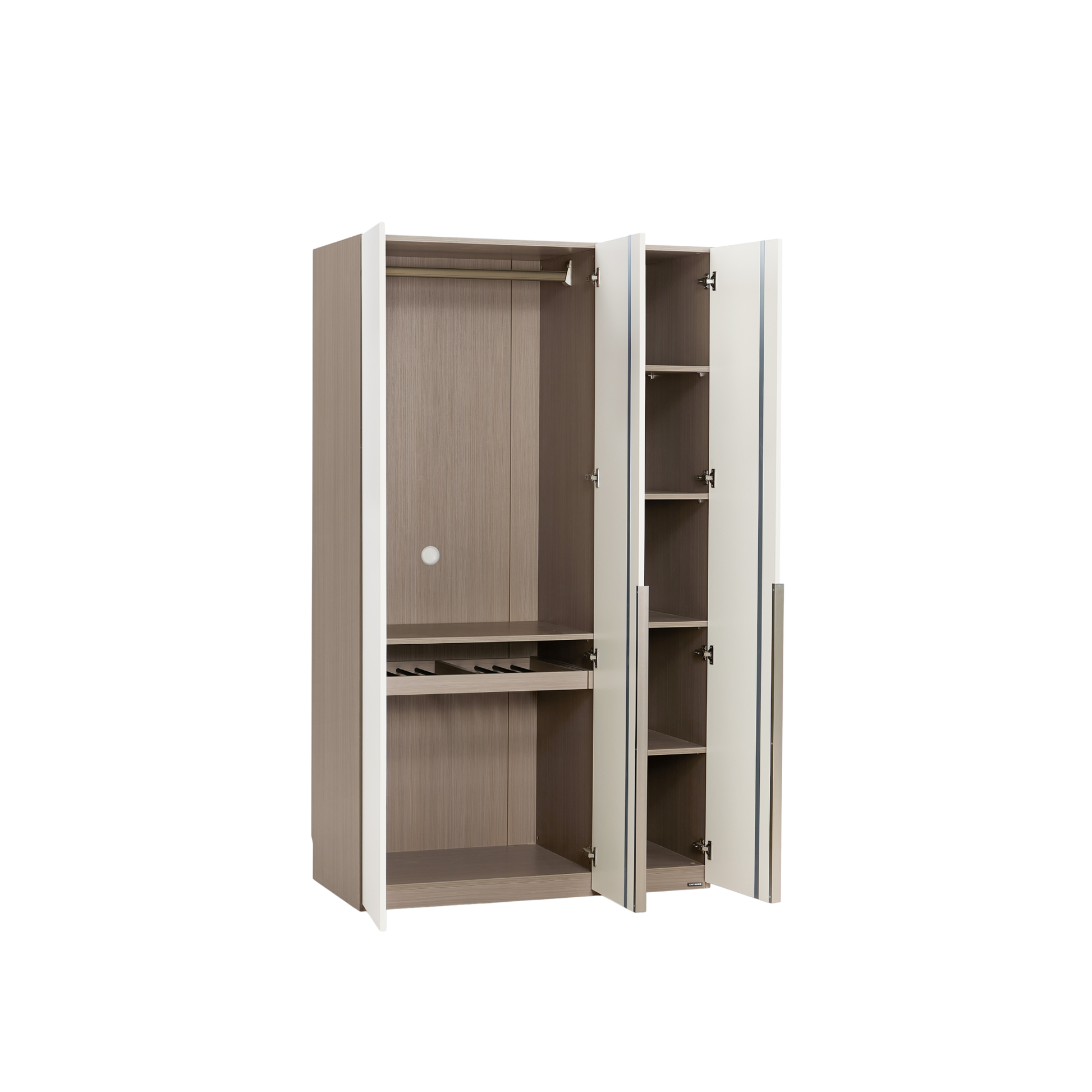 Linspire Noria 3-Door Wardrobe, W120cm