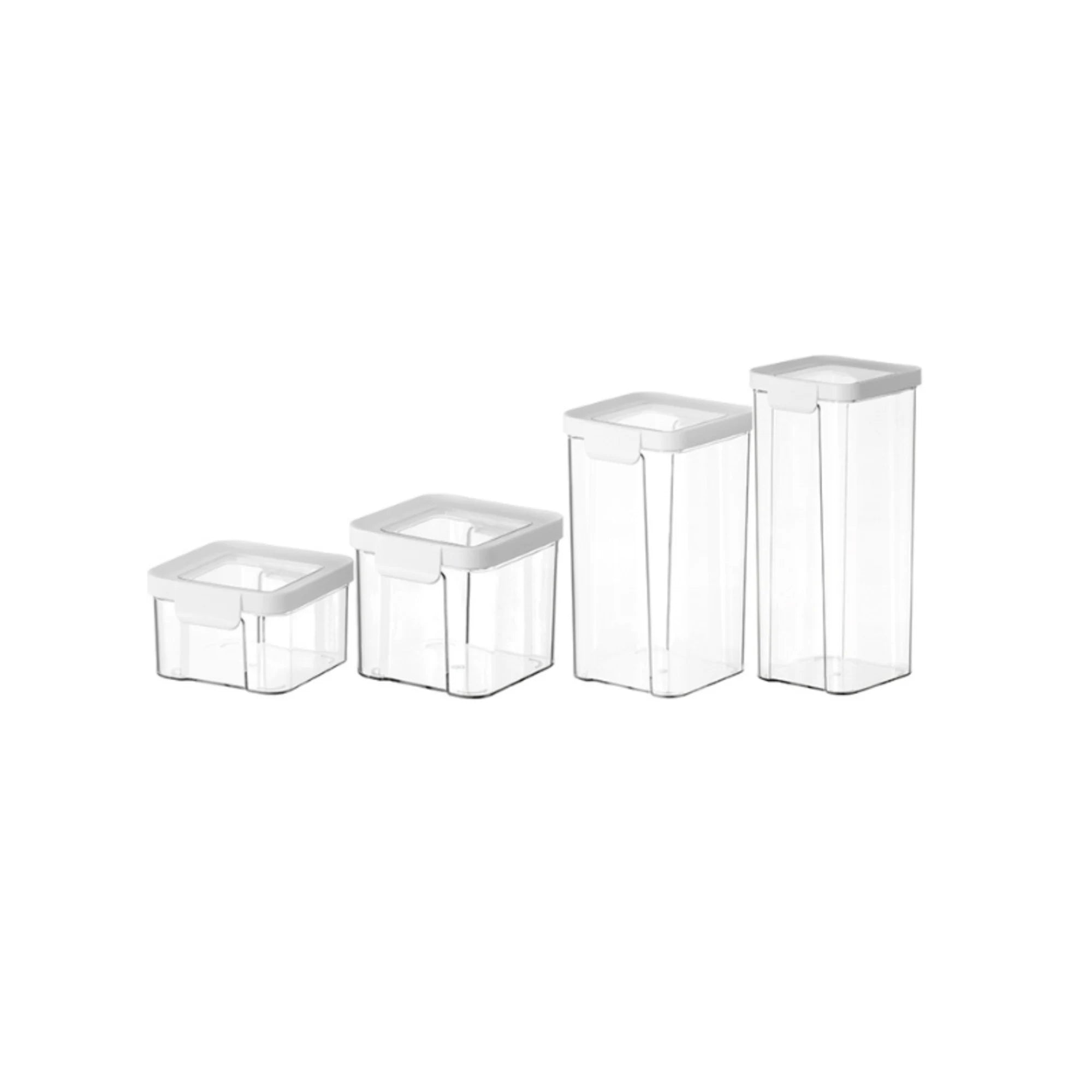 ZenLife Glen Square Airtight Container, 1300ml, 10.5x11x18.7cm