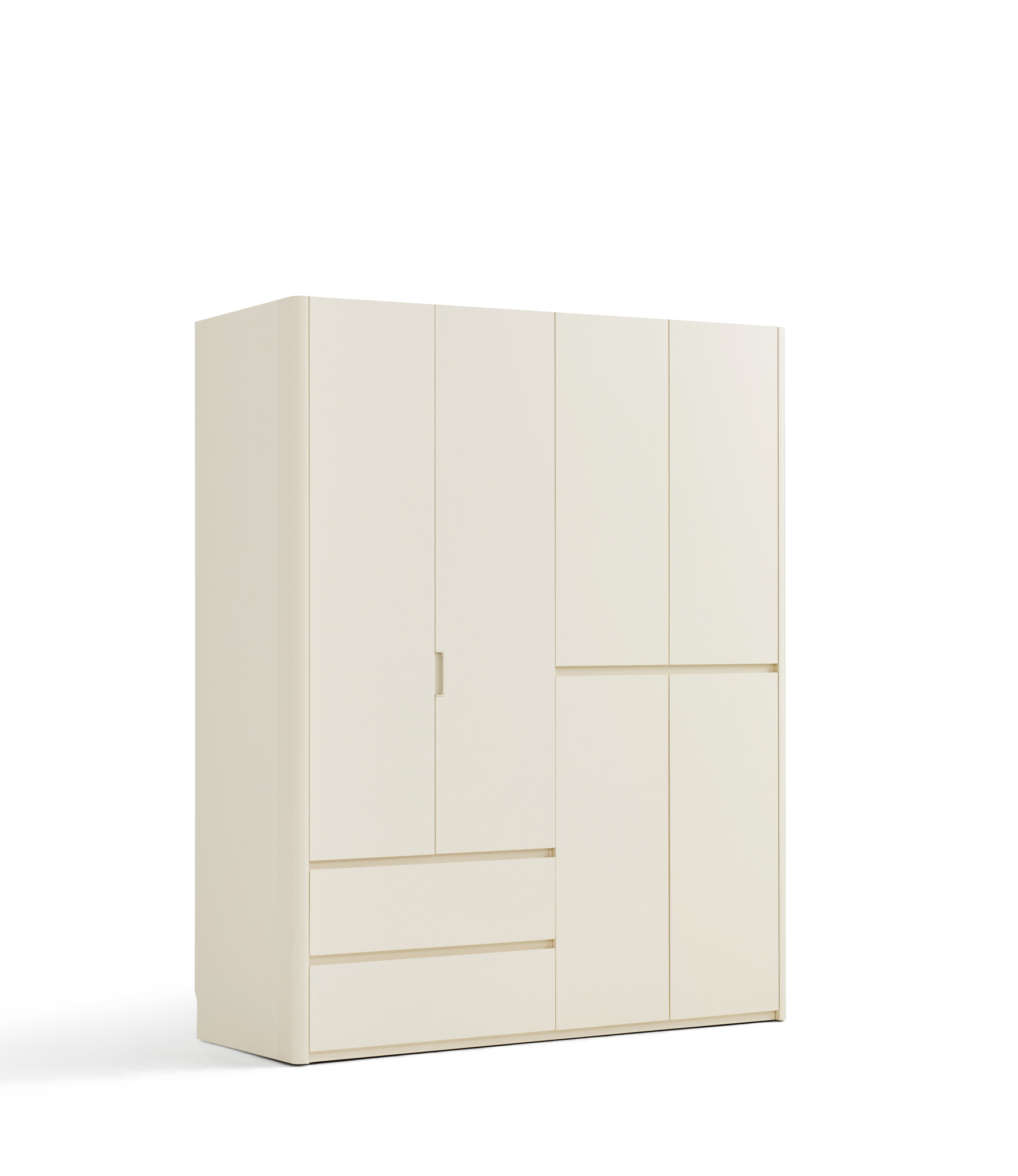 Linspire Serene 4-Door Wardrobe, W160cm
