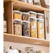 ZenLife Glen Square Airtight Container, 1800ml, 10.5x11x24.5cm